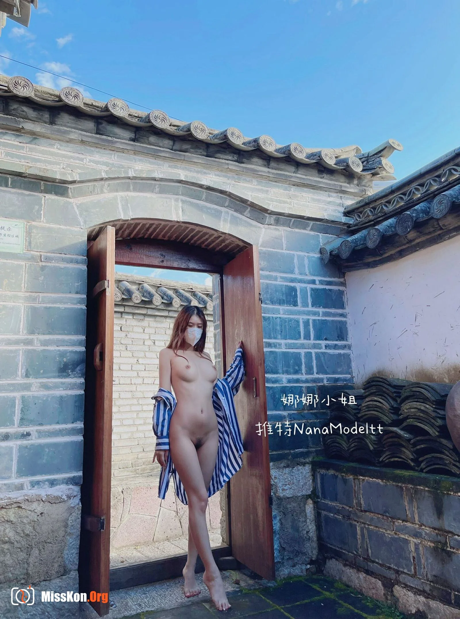 A collection of large-scale private photos of Ms. Nana, a Twitter celebrity - Photo 10