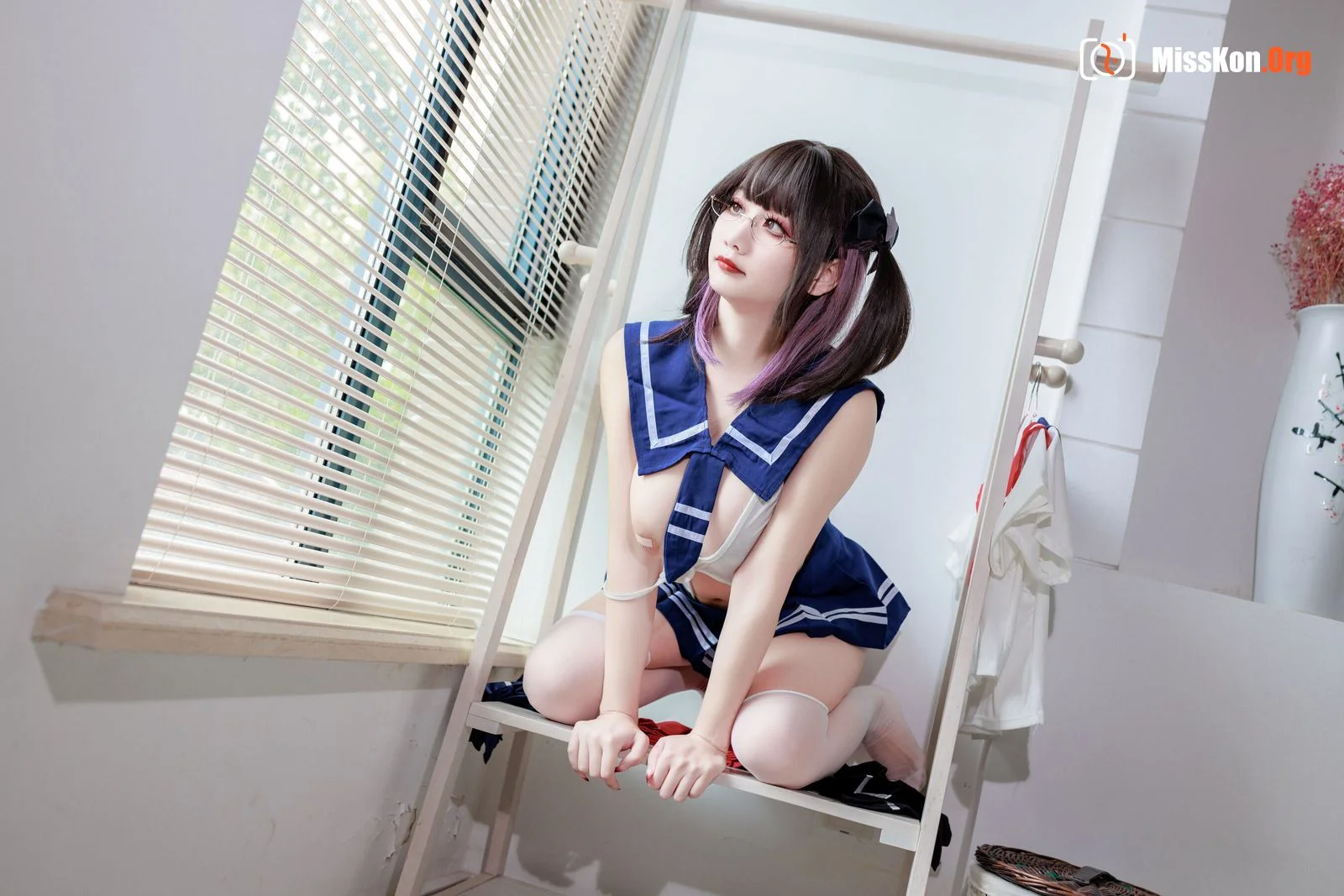 A Xuexue: One piece sailor suit - Photo 2