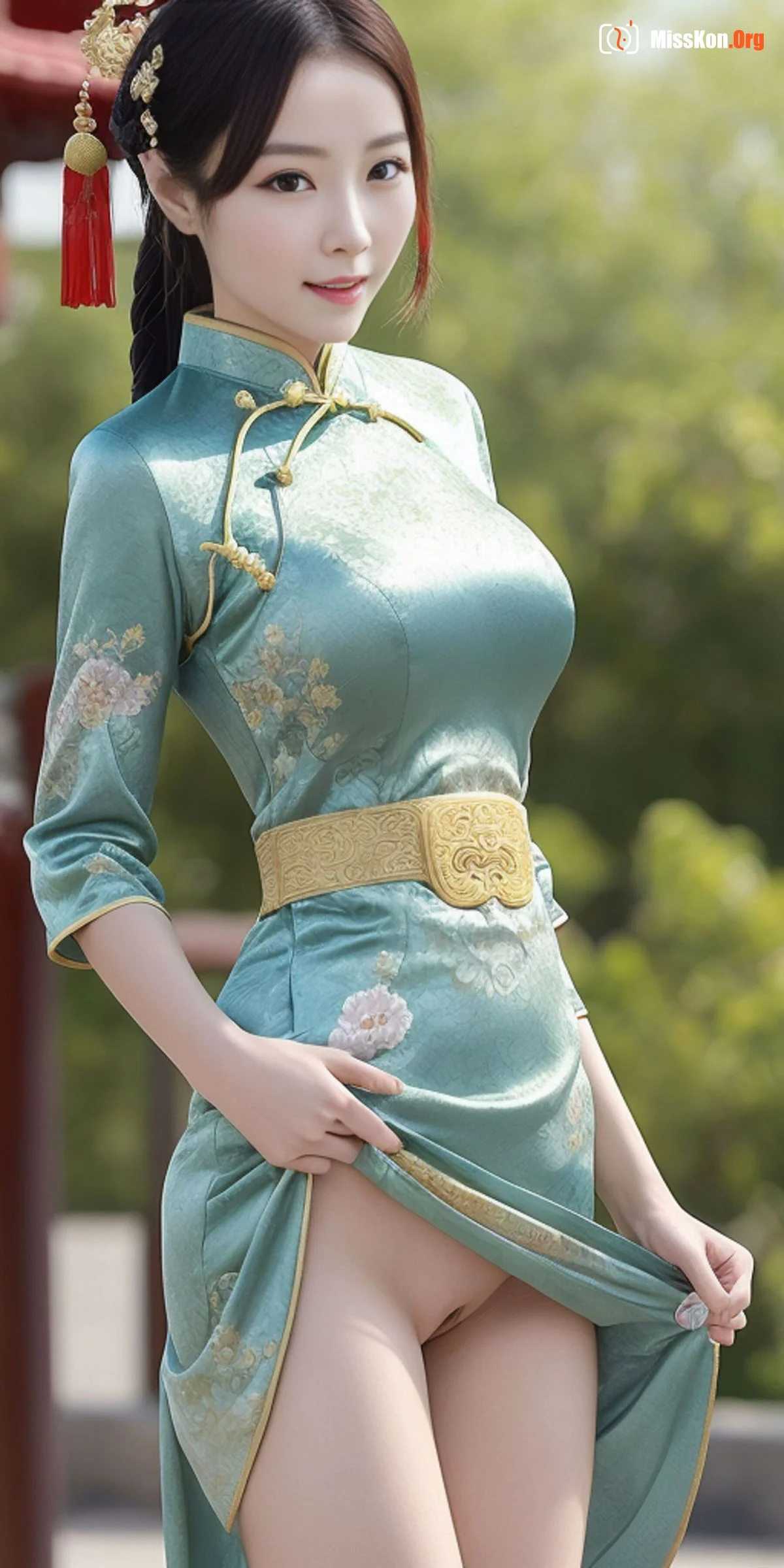 AI drawing: classical cheongsam - Photo 20