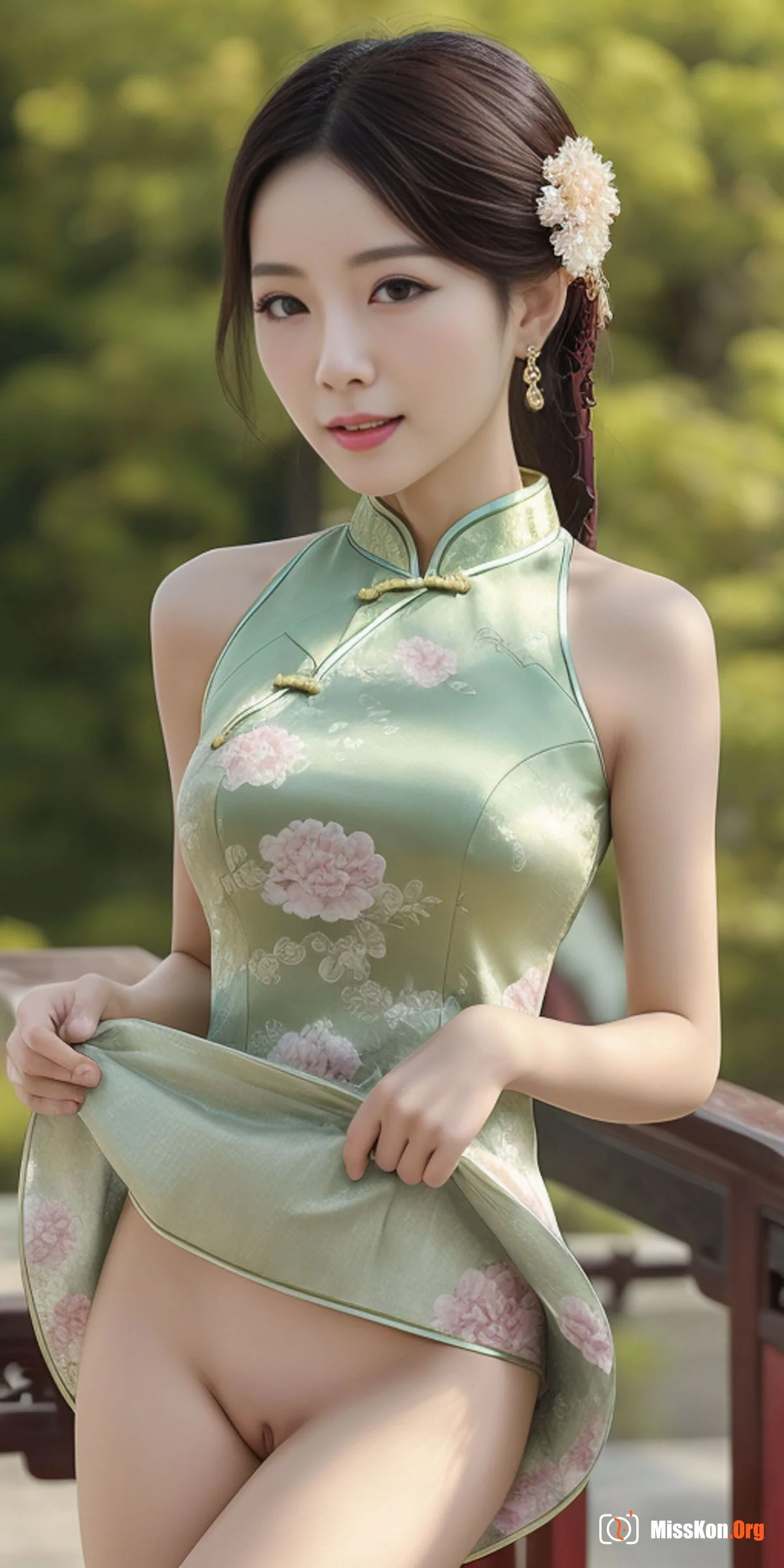 AI drawing: classical cheongsam - Photo 6