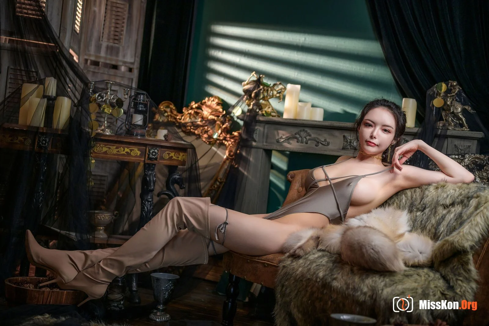 Autumn and Corgi: Dark Gold Jumpsuit - Photo 15