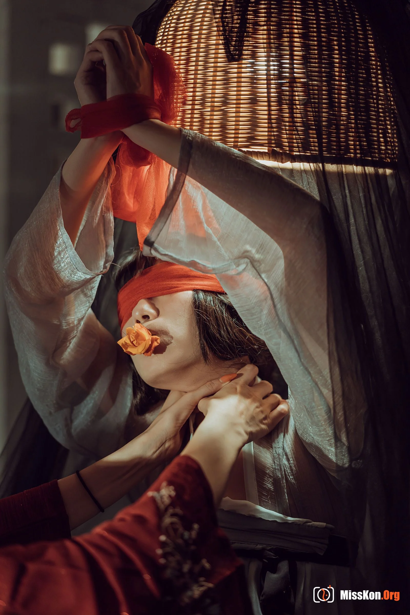Autumn and Corgi: Dim Red Tent - Photo 8