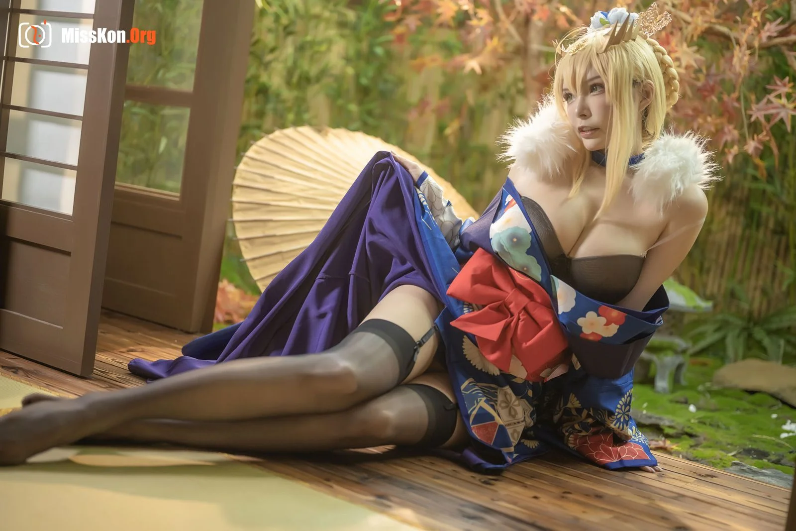 Autumn and Corgi: White Spear · Doujin Kimono - Photo 13