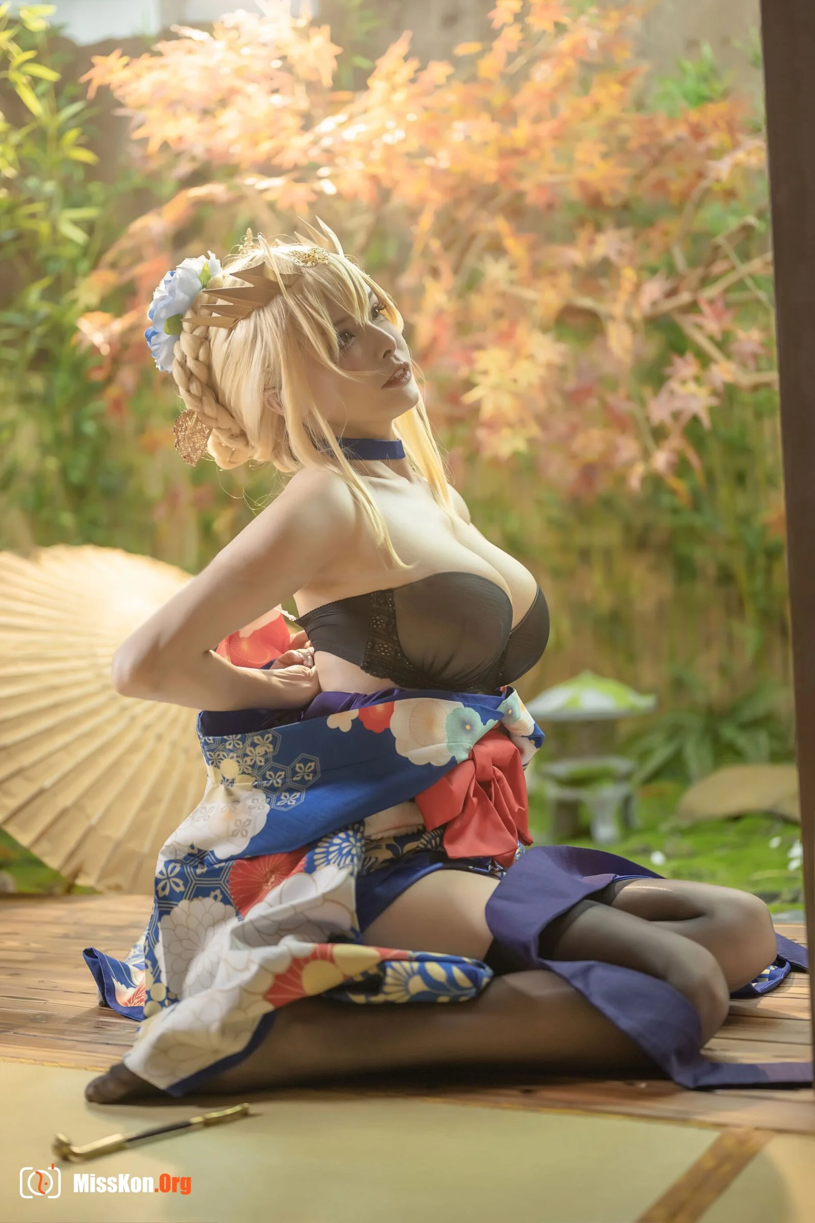 Autumn and Corgi: White Spear · Doujin Kimono - Photo 19