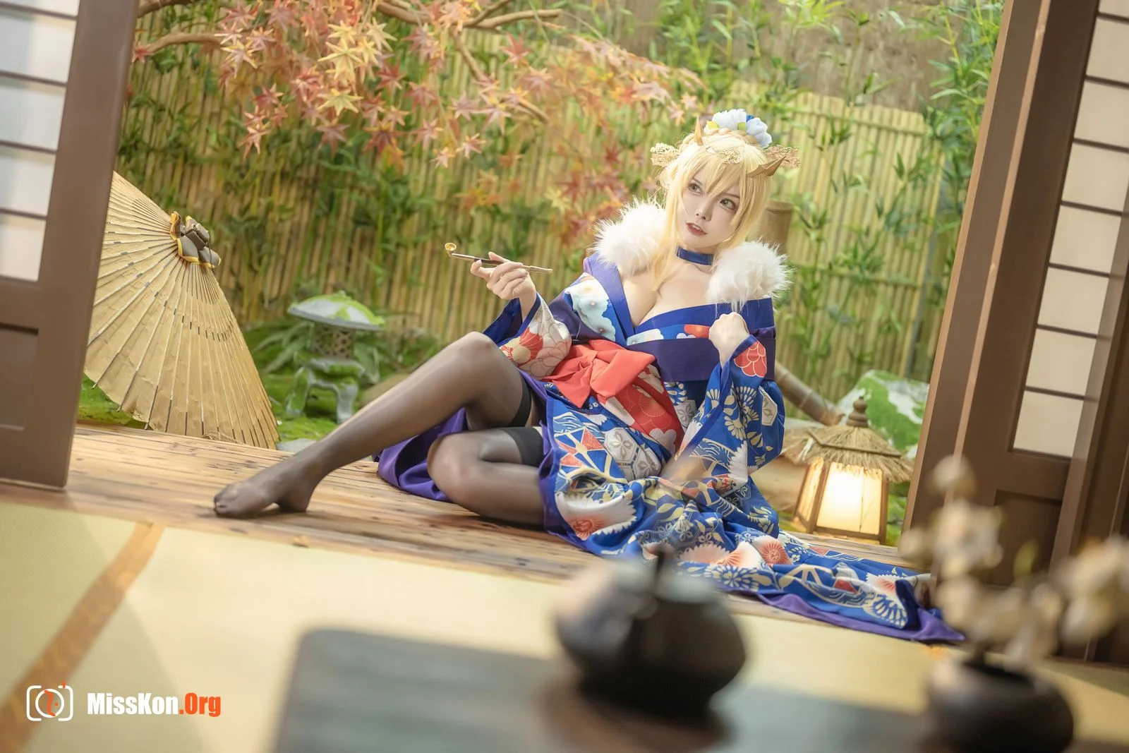 Autumn and Corgi: White Spear · Doujin Kimono - Photo 2