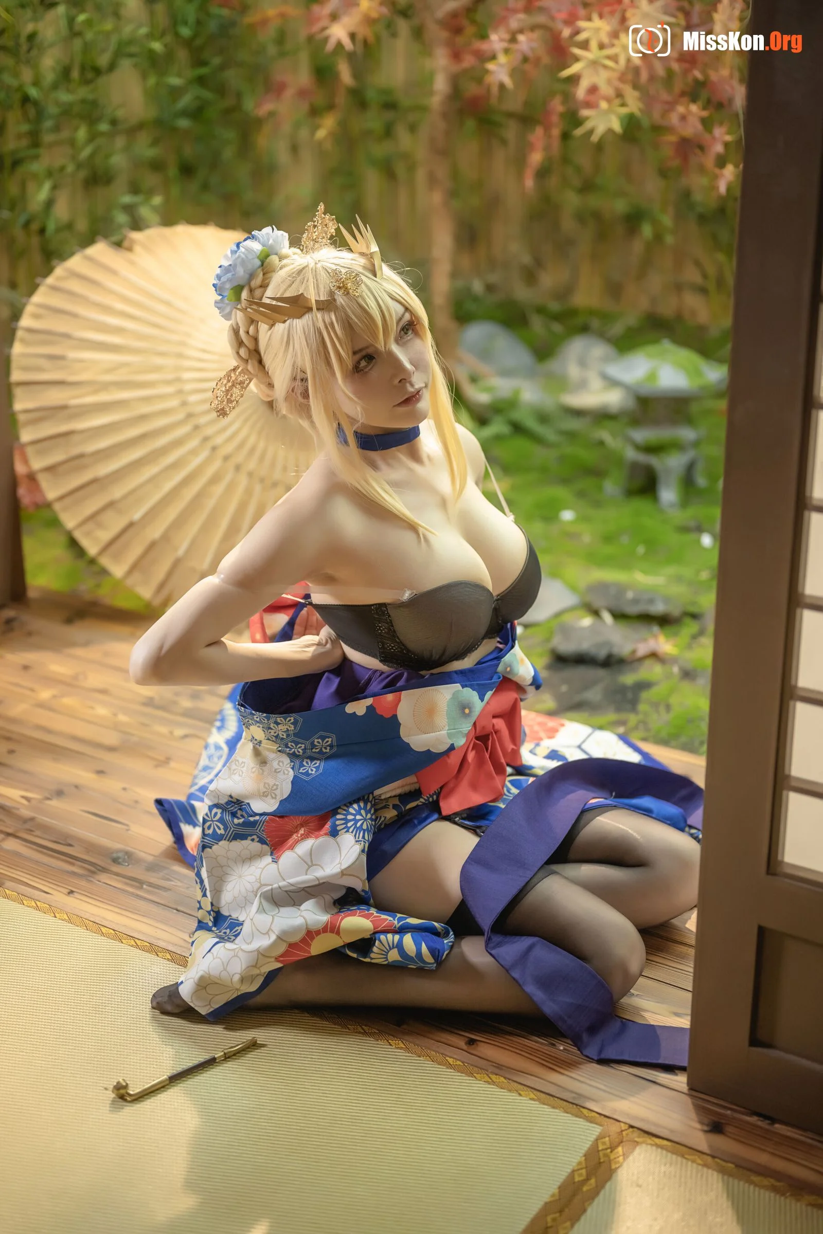 Autumn and Corgi: White Spear · Doujin Kimono - Photo 20