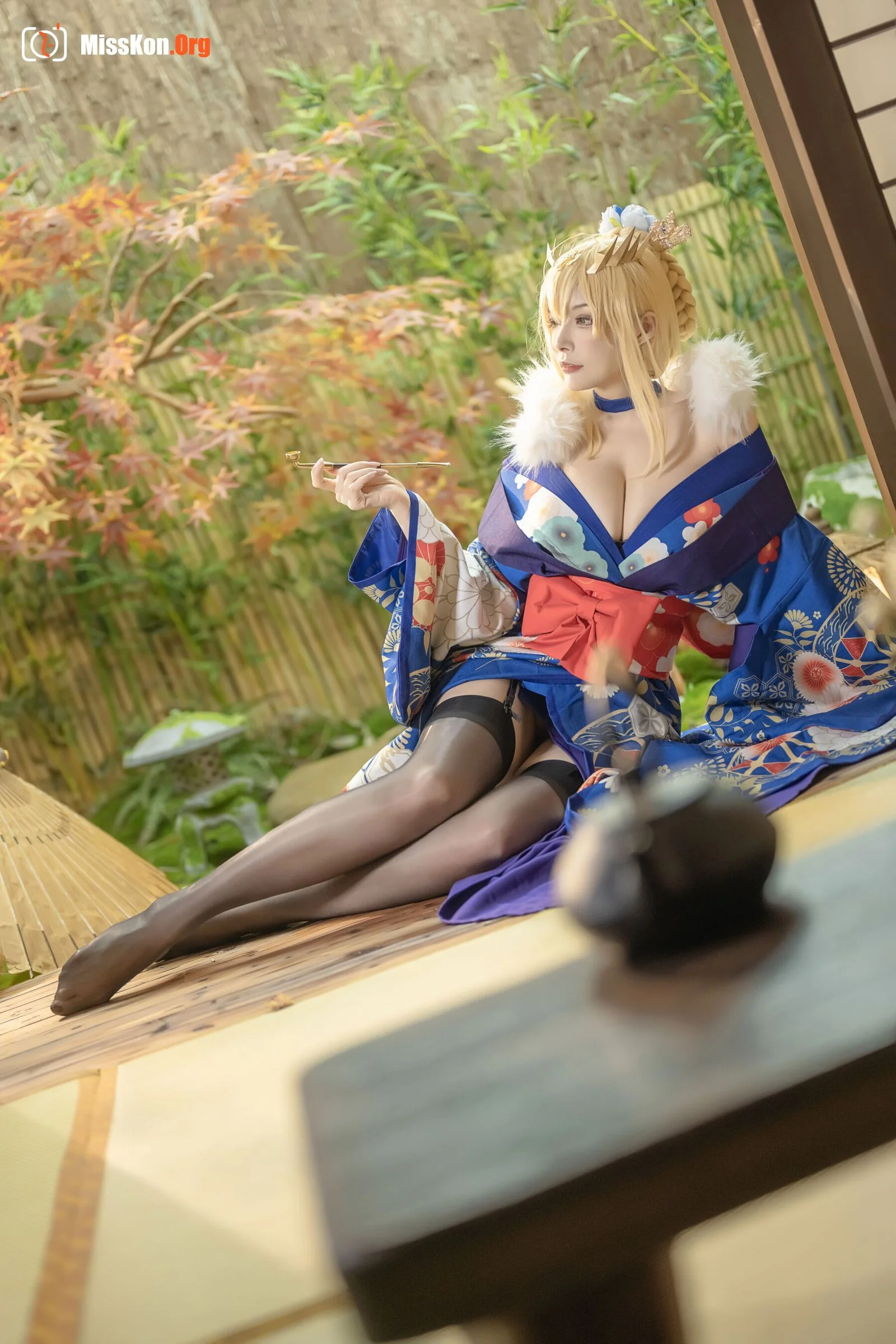 Autumn and Corgi: White Spear · Doujin Kimono - Photo 3