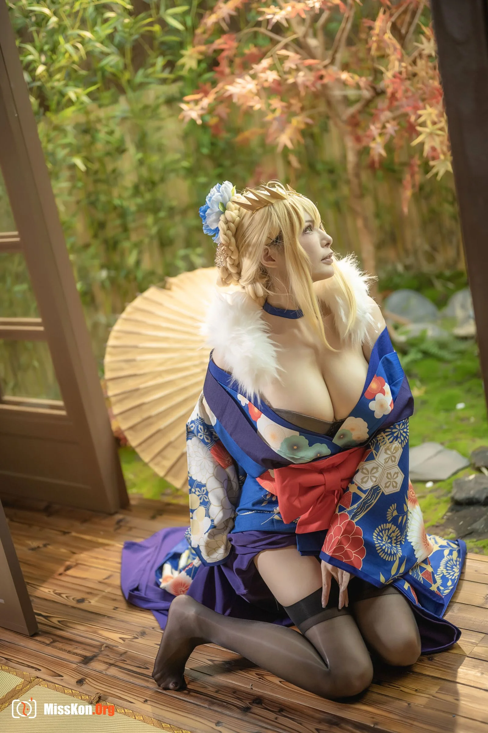 Autumn and Corgi: White Spear · Doujin Kimono - Photo 9