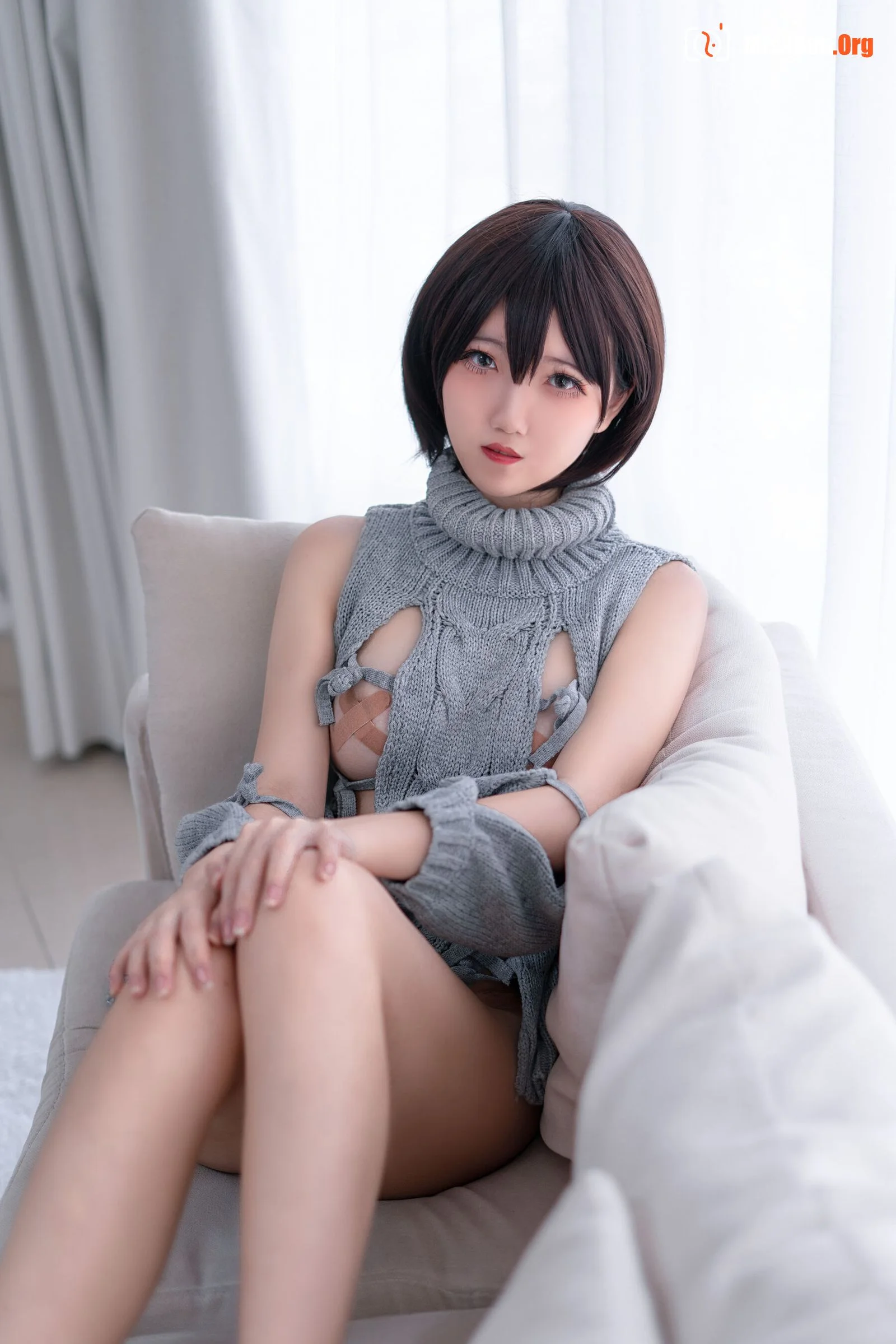 Backless sweater - Photo 4