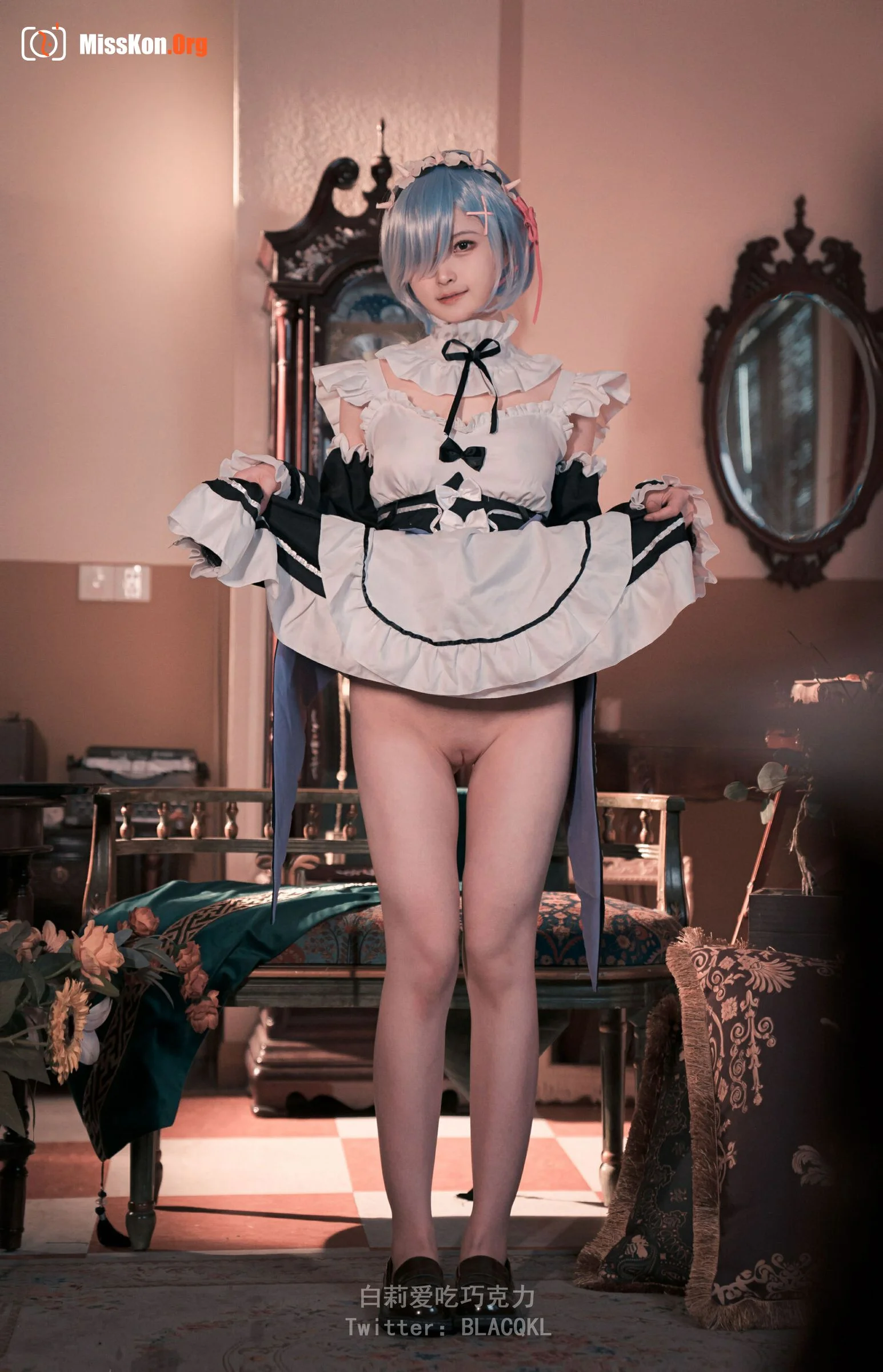 Baili Chocolate: Rem maid costume - Photo 11