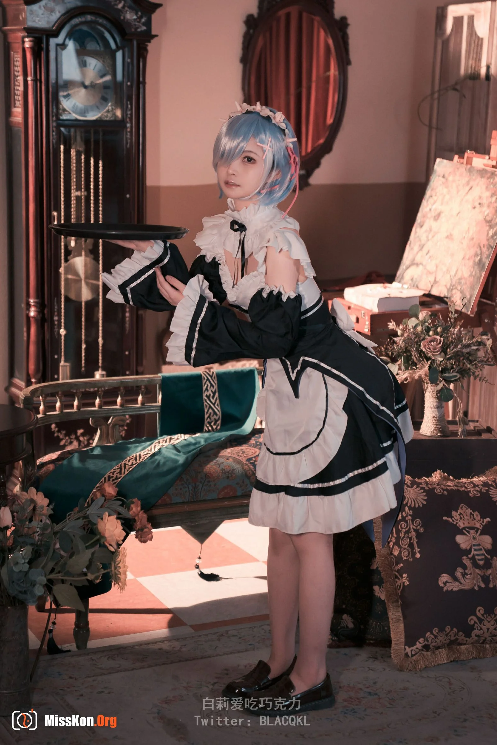 Baili Chocolate: Rem maid costume - Photo 17