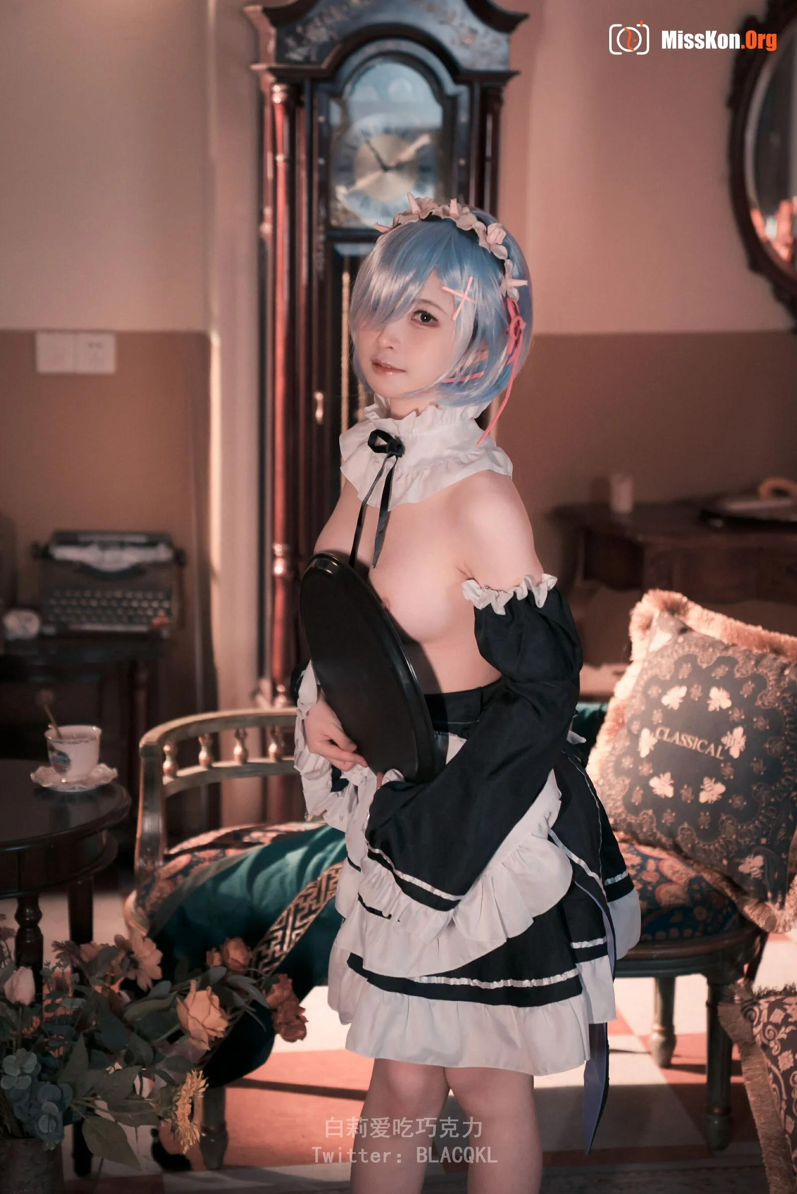Baili Chocolate: Rem maid costume - Photo 20