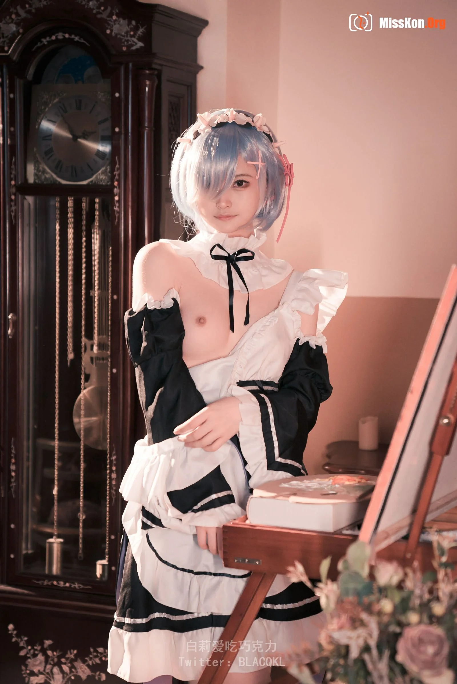 Baili Chocolate: Rem maid costume - Photo 9