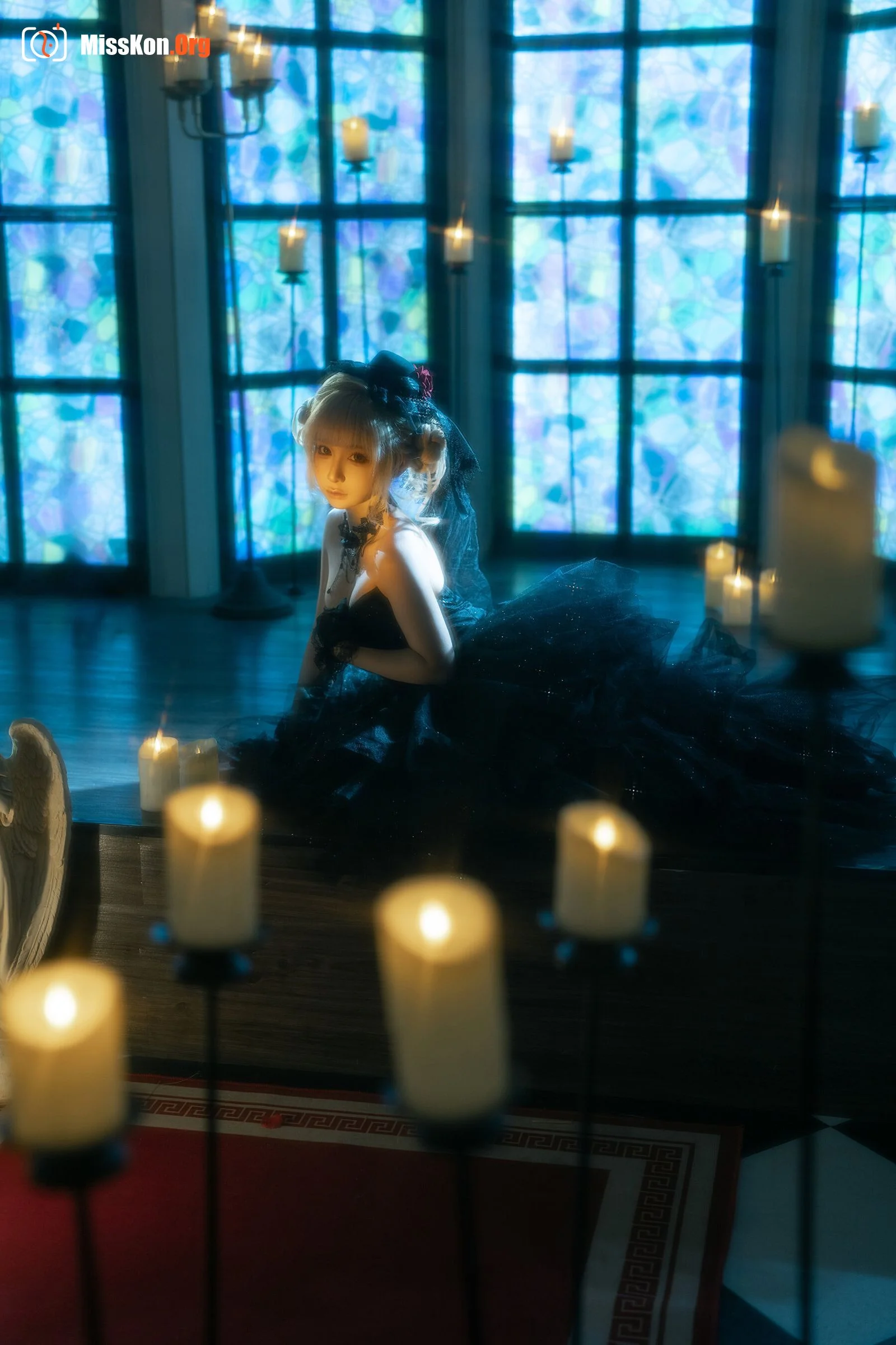 Black wedding dress - Photo 5