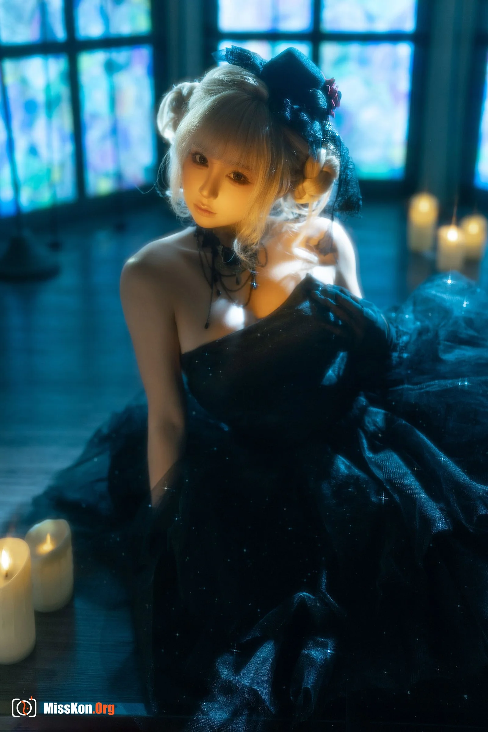 Black wedding dress - Photo 7