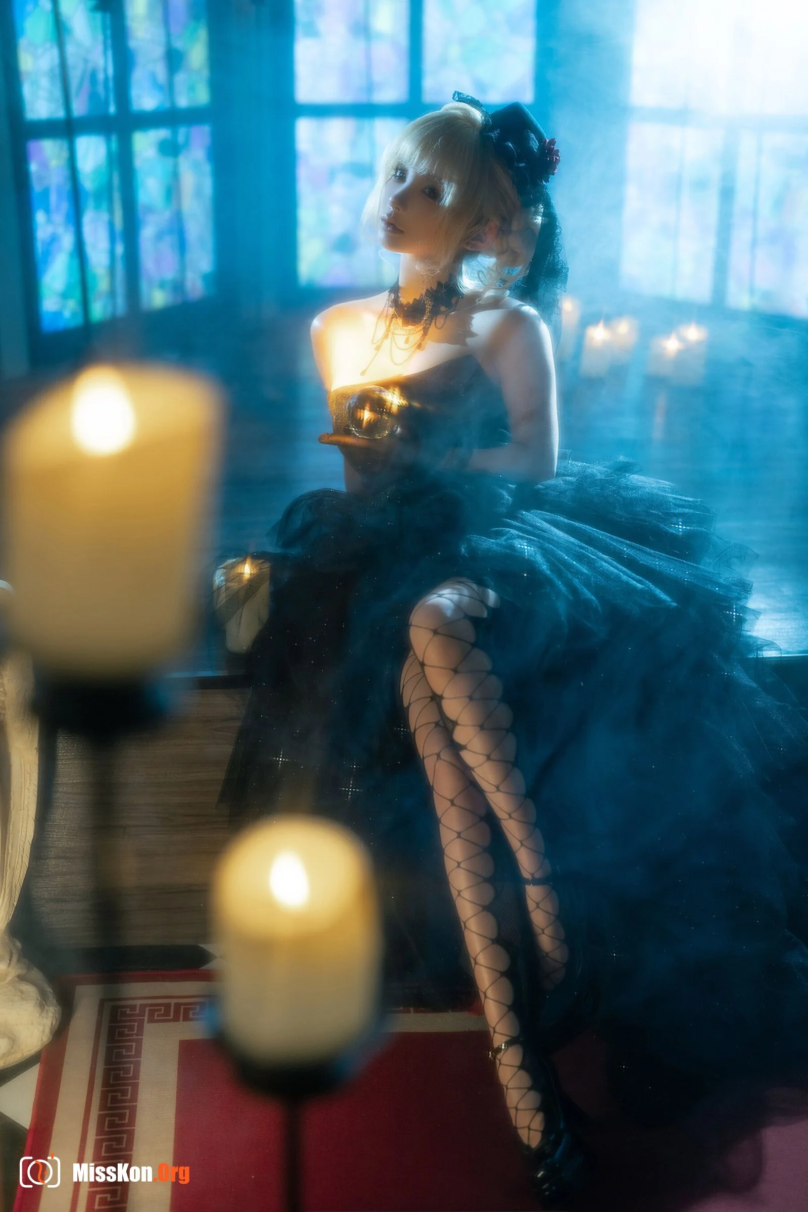 Black wedding dress - Photo 9