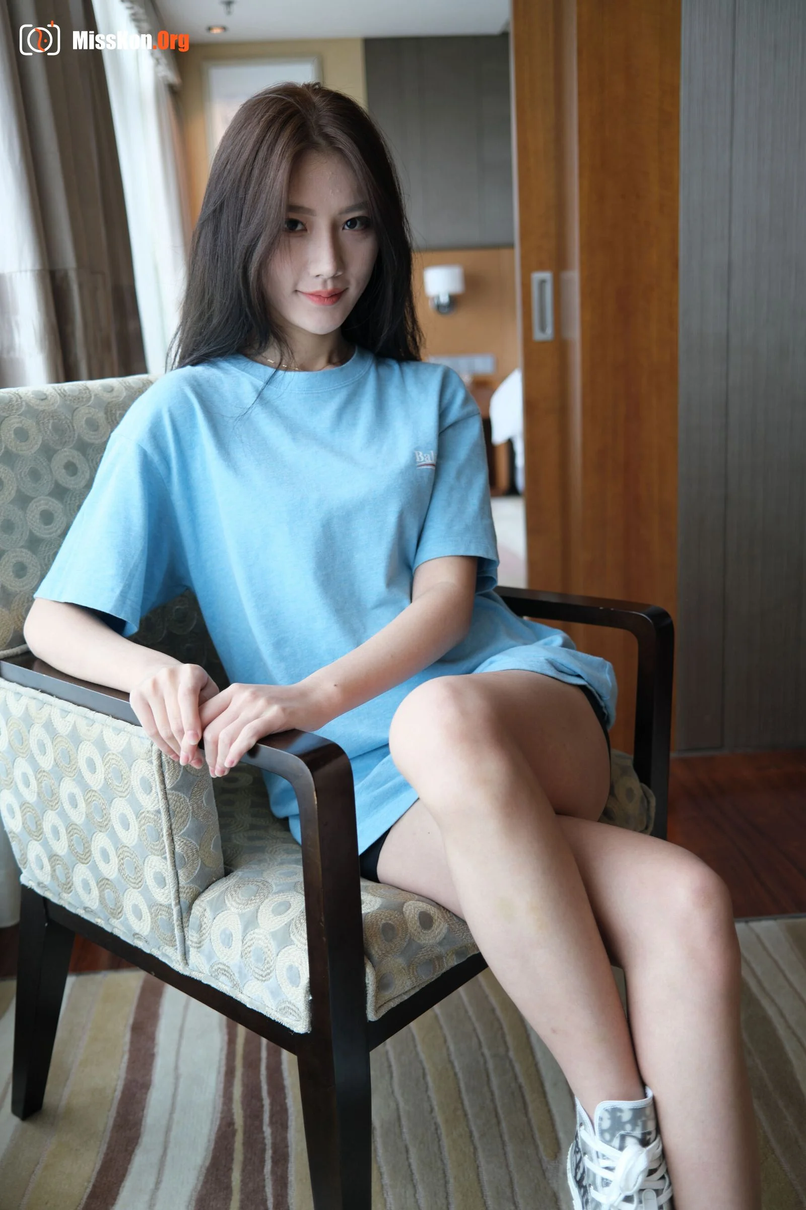 Chinese model Aichen's large-scale private photo shoot - Photo 11