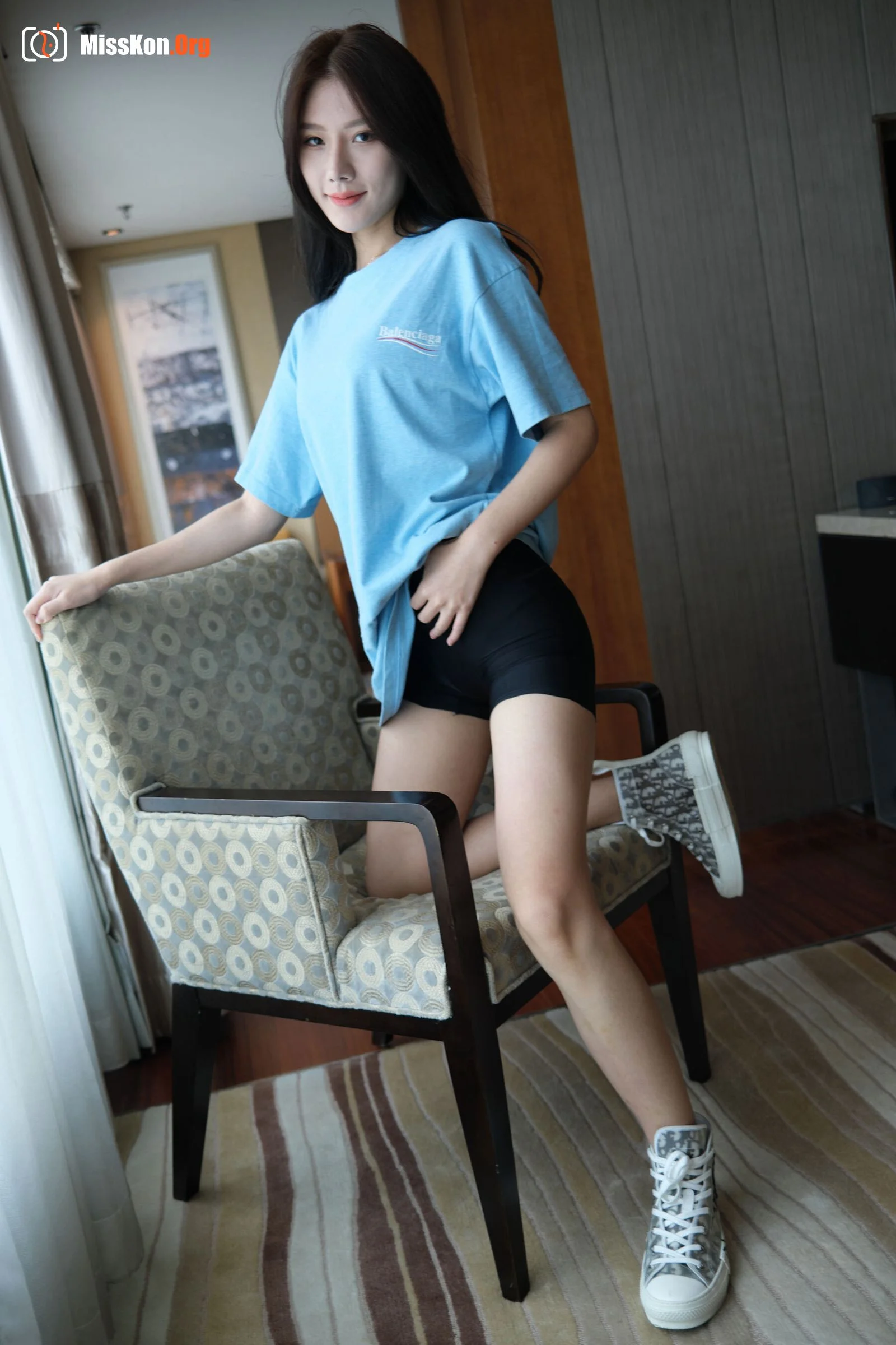 Chinese model Aichen's large-scale private photo shoot - Photo 19