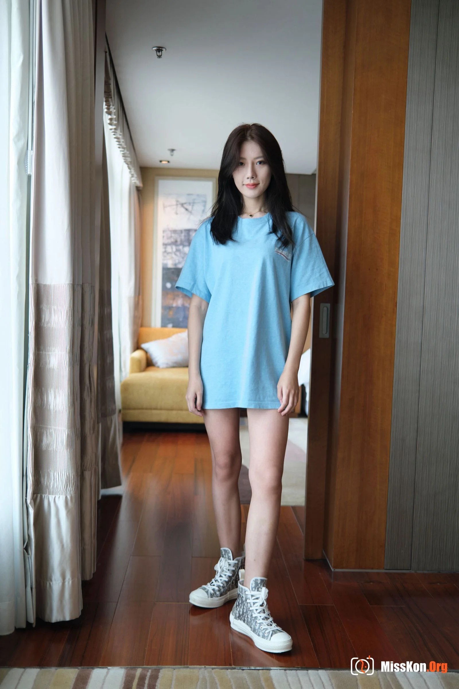 Chinese model Aichen's large-scale private photo shoot - Photo 3