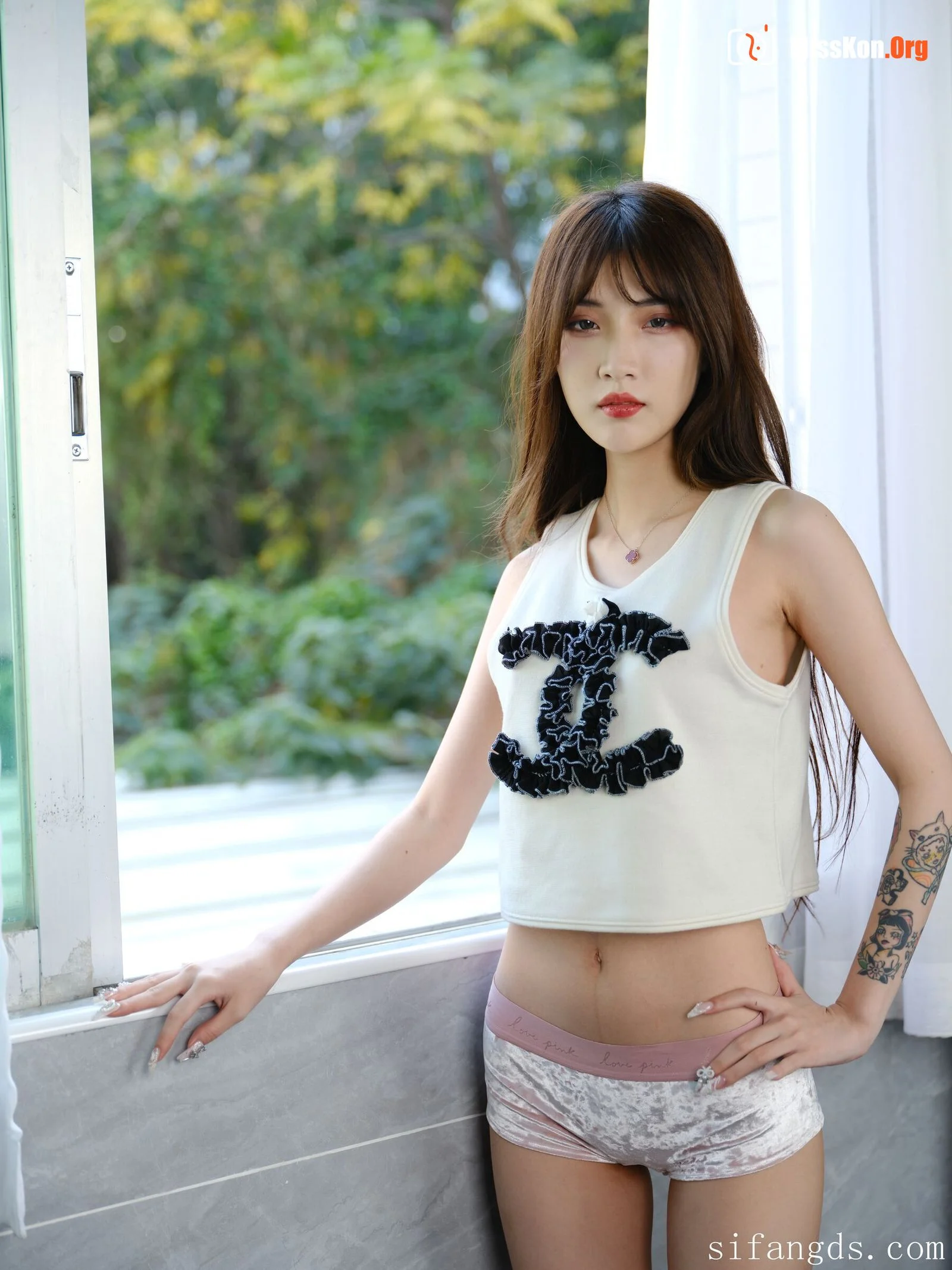 Chinese model Bai Xue's large-scale private photo shoot - Photo 8