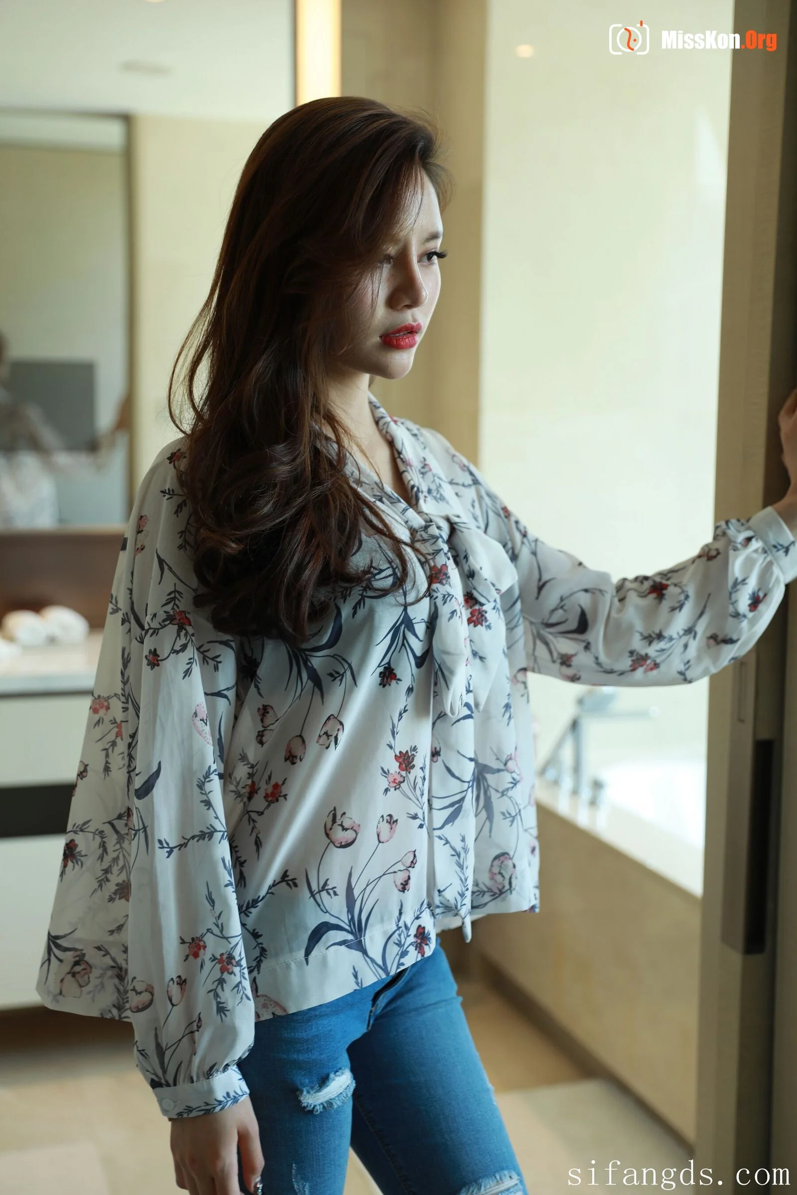 Chinese model Dai Wei's large-scale private photo shoot - Photo 8