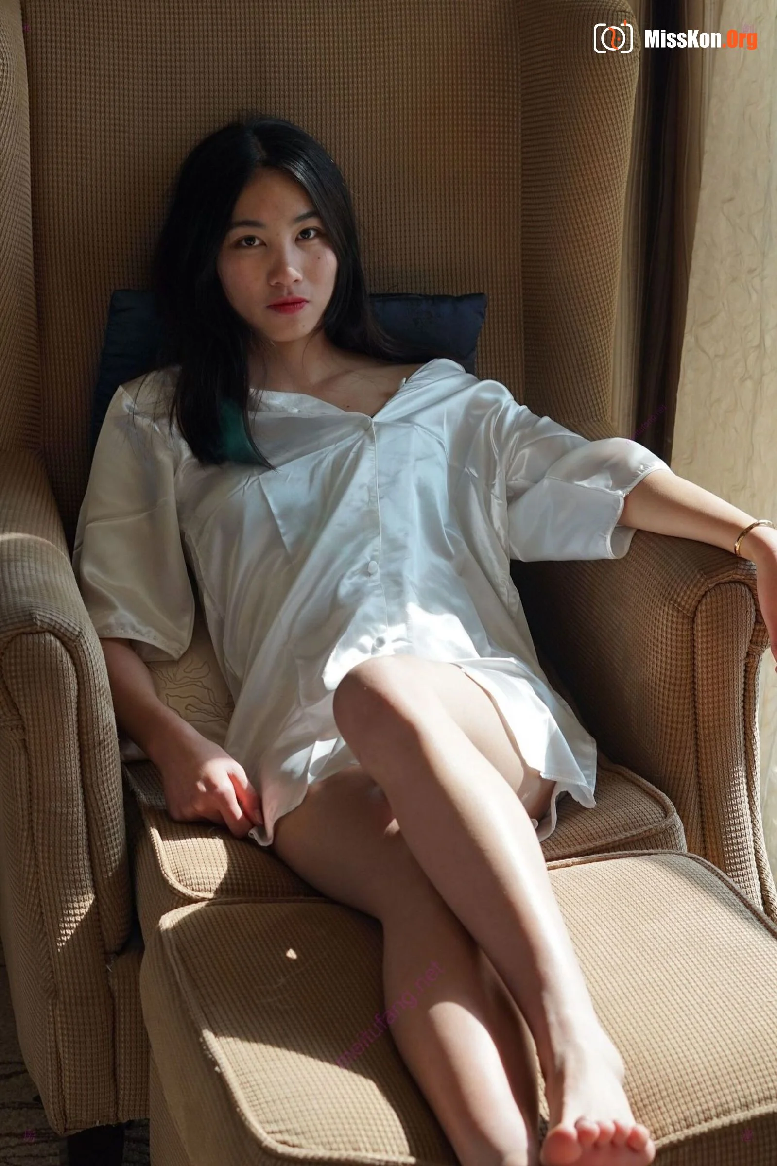 Chinese model Han Shan's large-scale private photo shoot - Photo 11