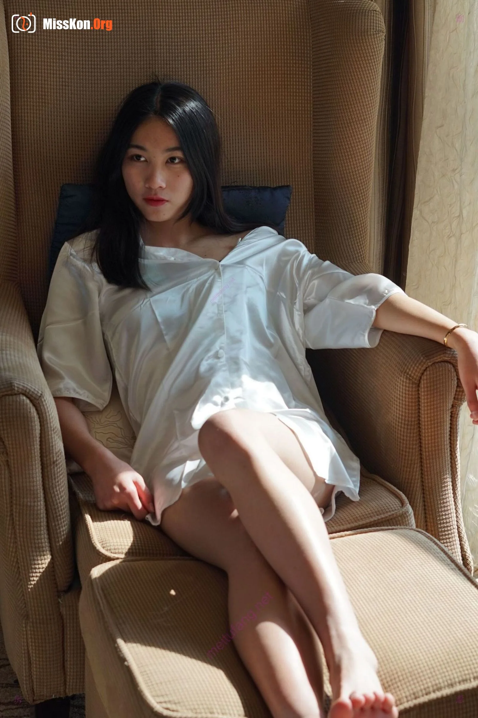 Chinese model Han Shan's large-scale private photo shoot - Photo 12