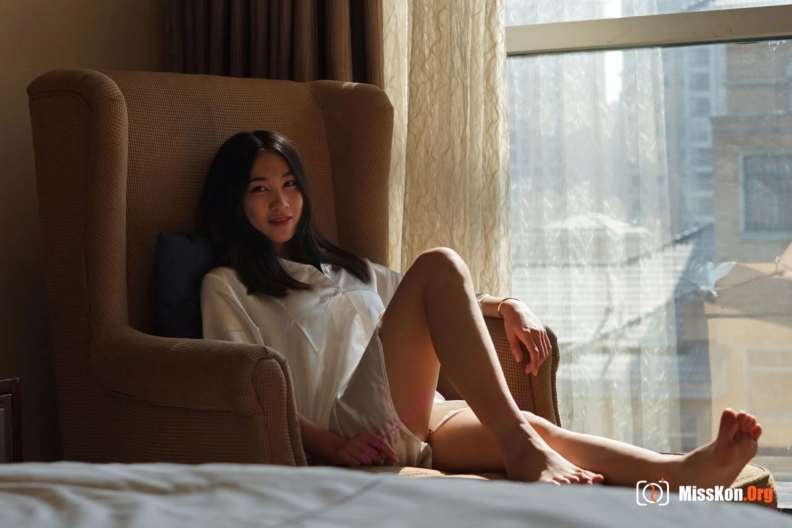 Chinese model Han Shan's large-scale private photo shoot - Photo 18