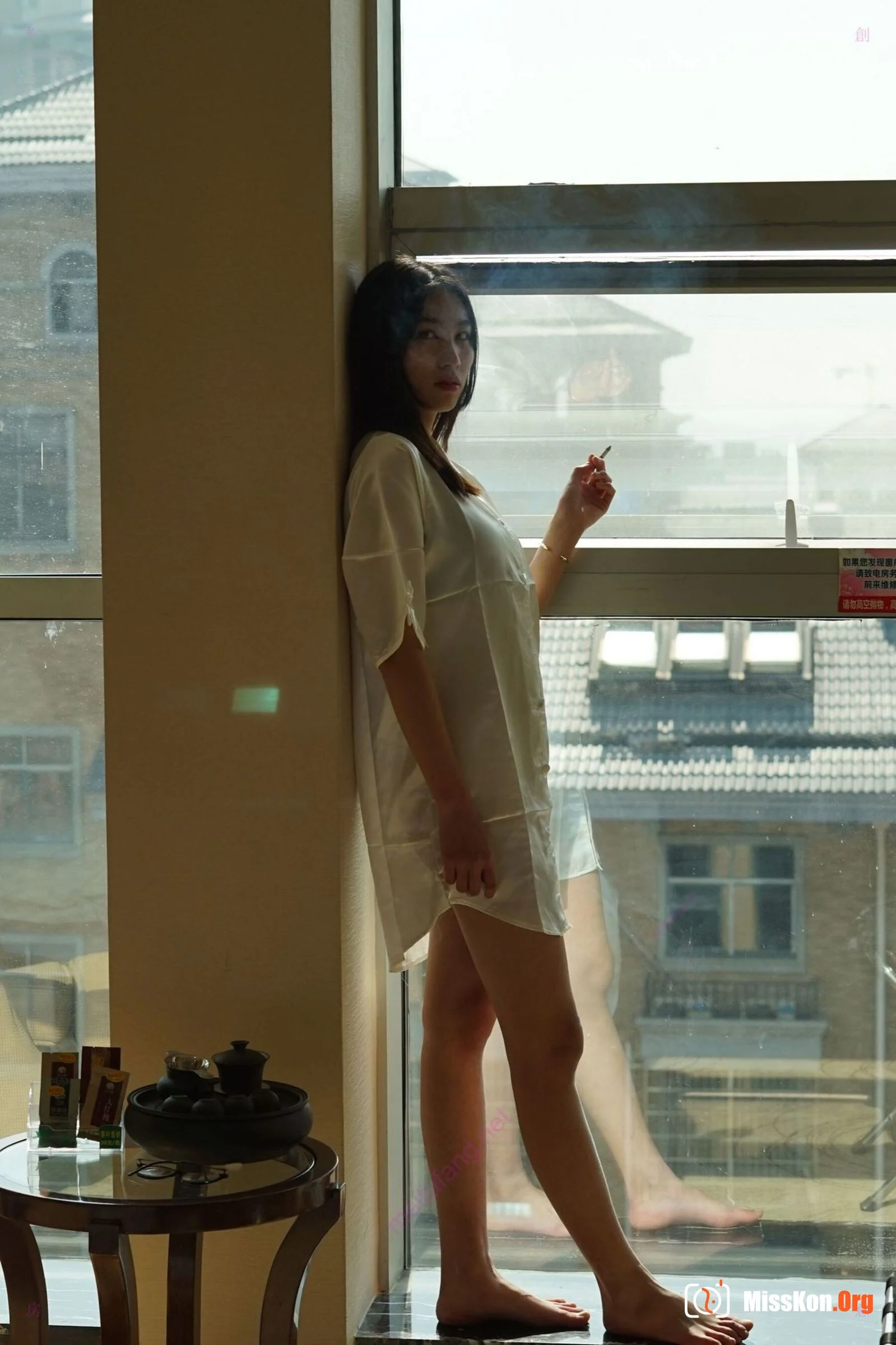 Chinese model Han Shan's large-scale private photo shoot - Photo 3