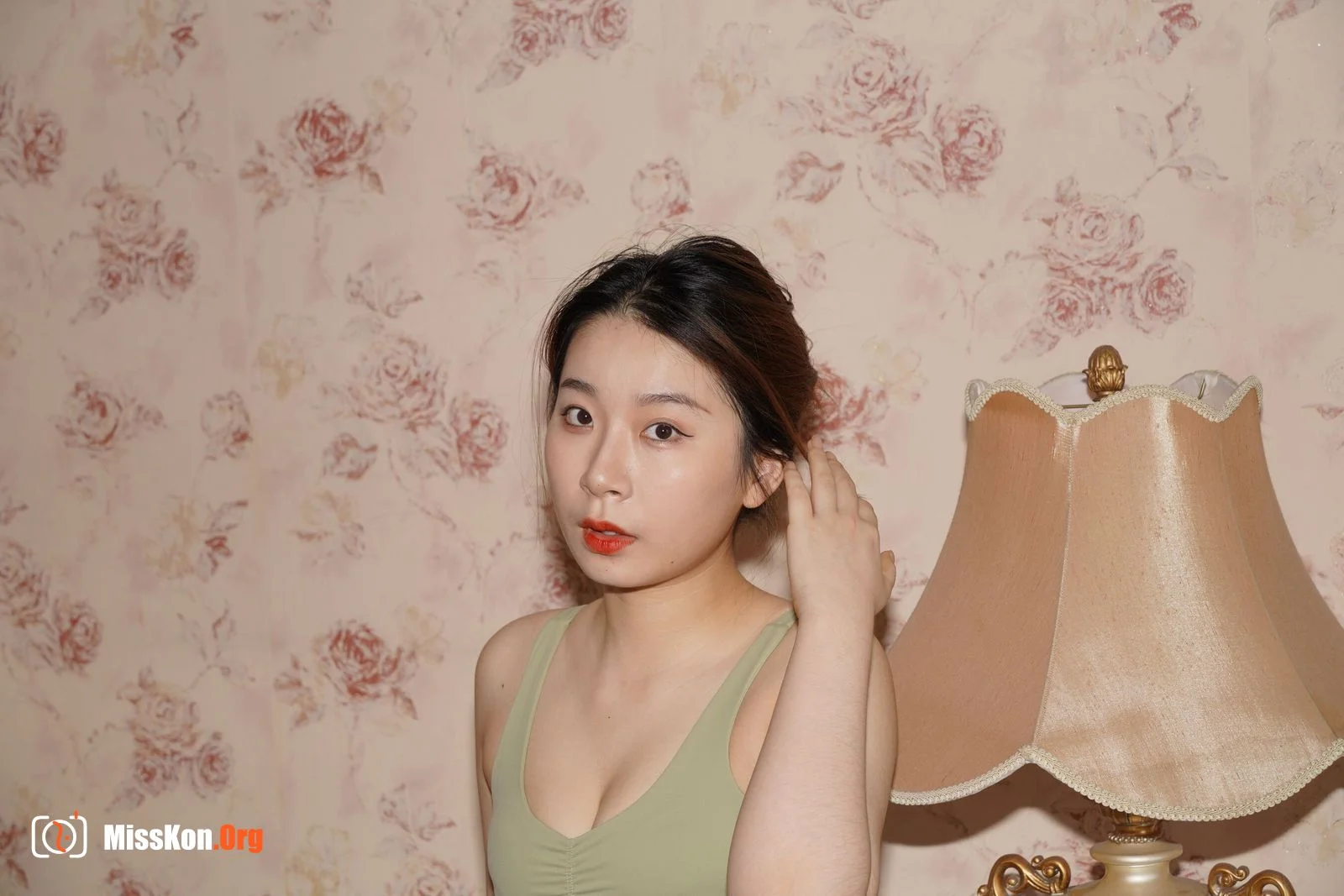 Chinese model Manli's large-scale private photo shoot - Photo 17