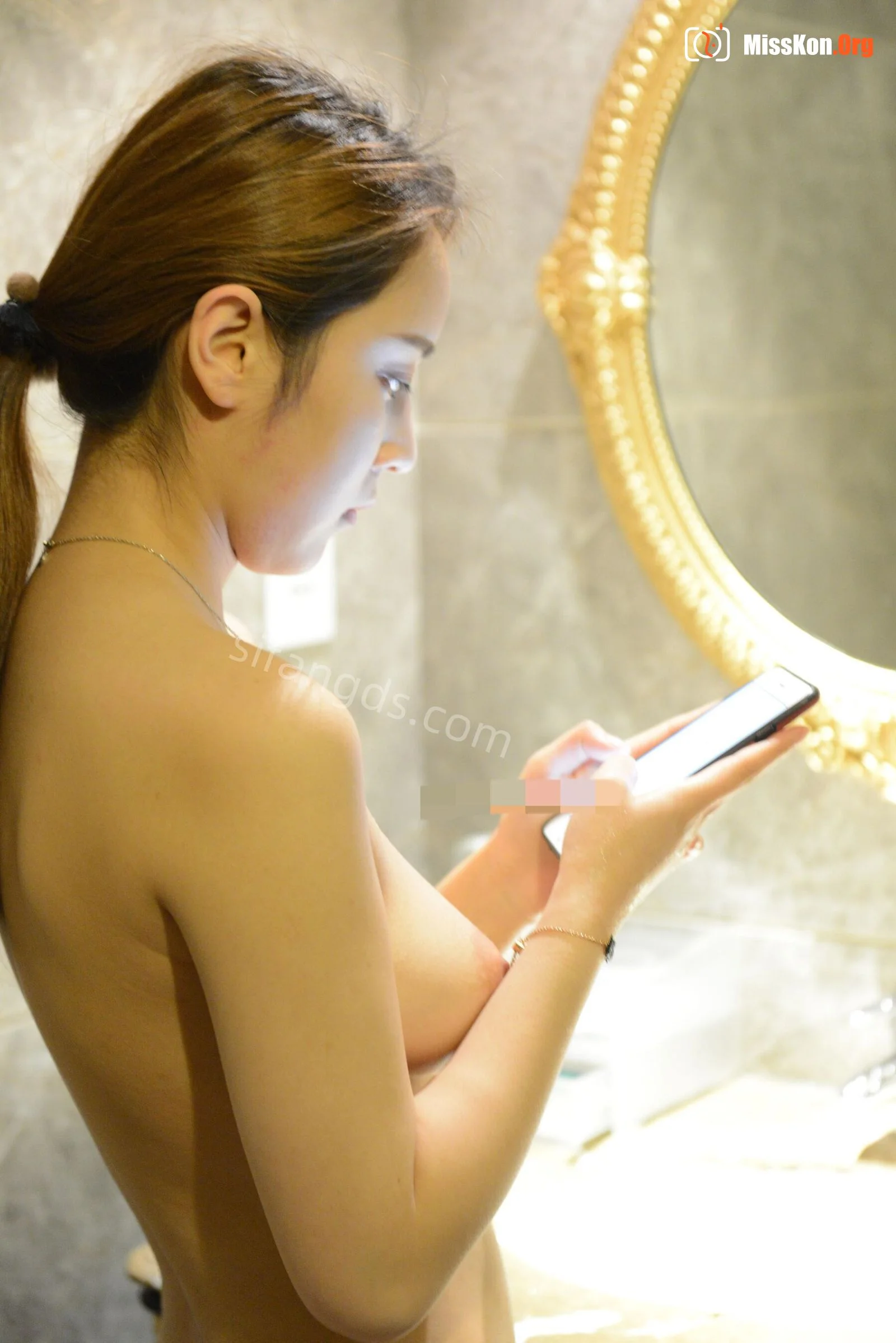 Chinese model Qiao Yilin's large-scale private photo shoot - Photo 11