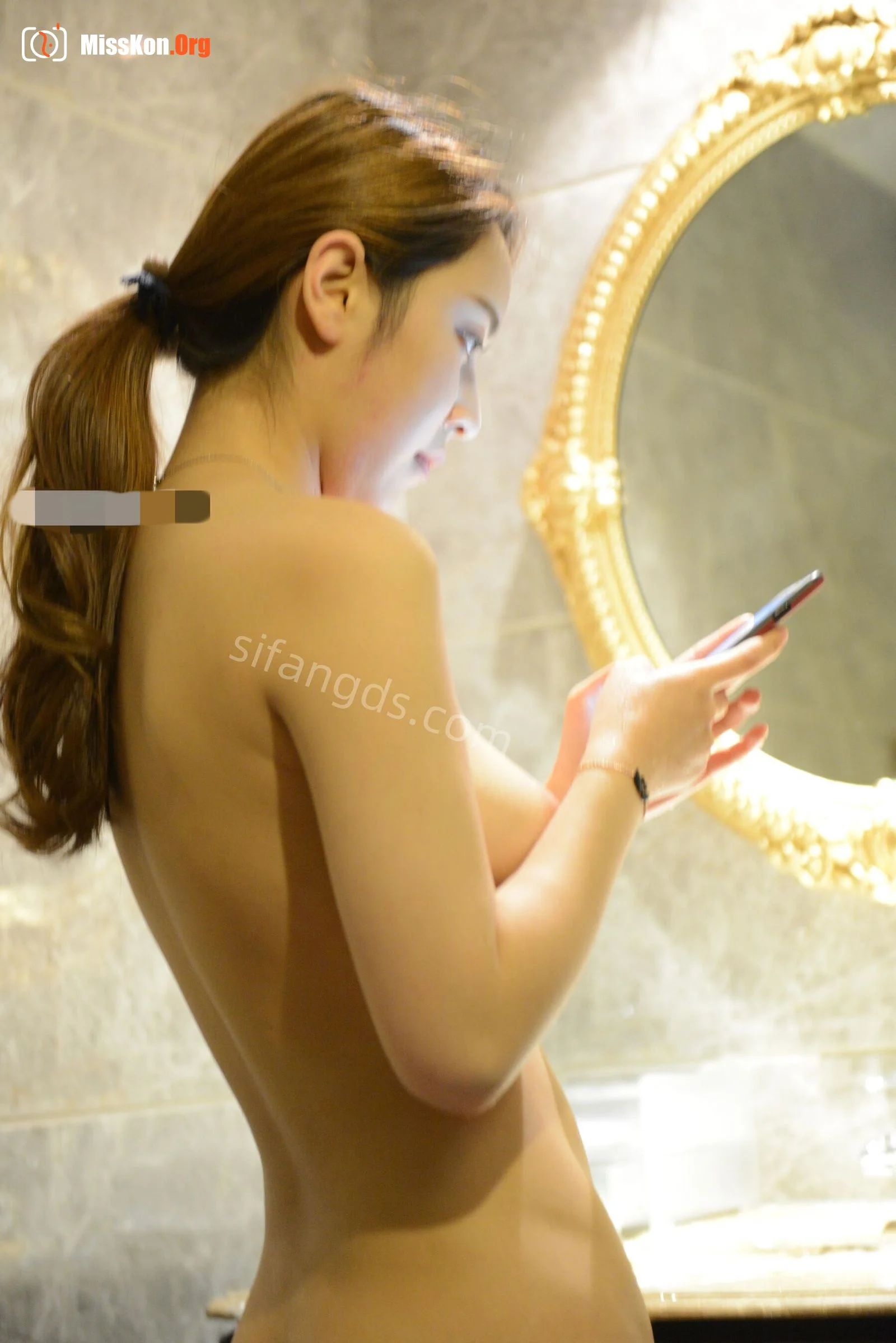 Chinese model Qiao Yilin's large-scale private photo shoot - Photo 14