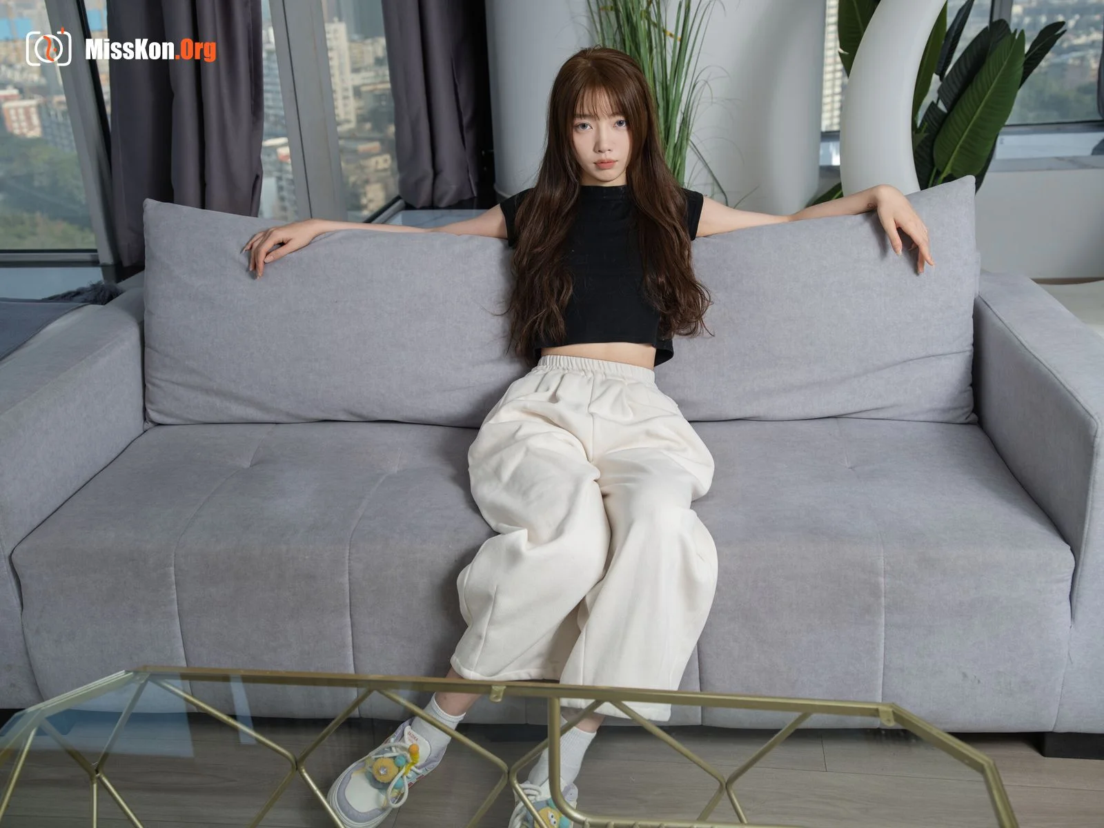 Chinese model Runrun's large-scale private photo shoot - Photo 10