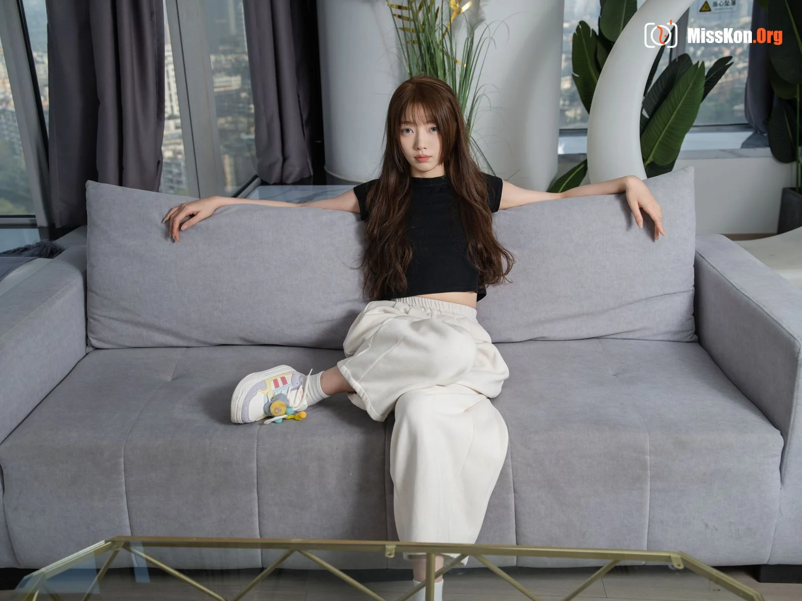 Chinese model Runrun's large-scale private photo shoot - Photo 12