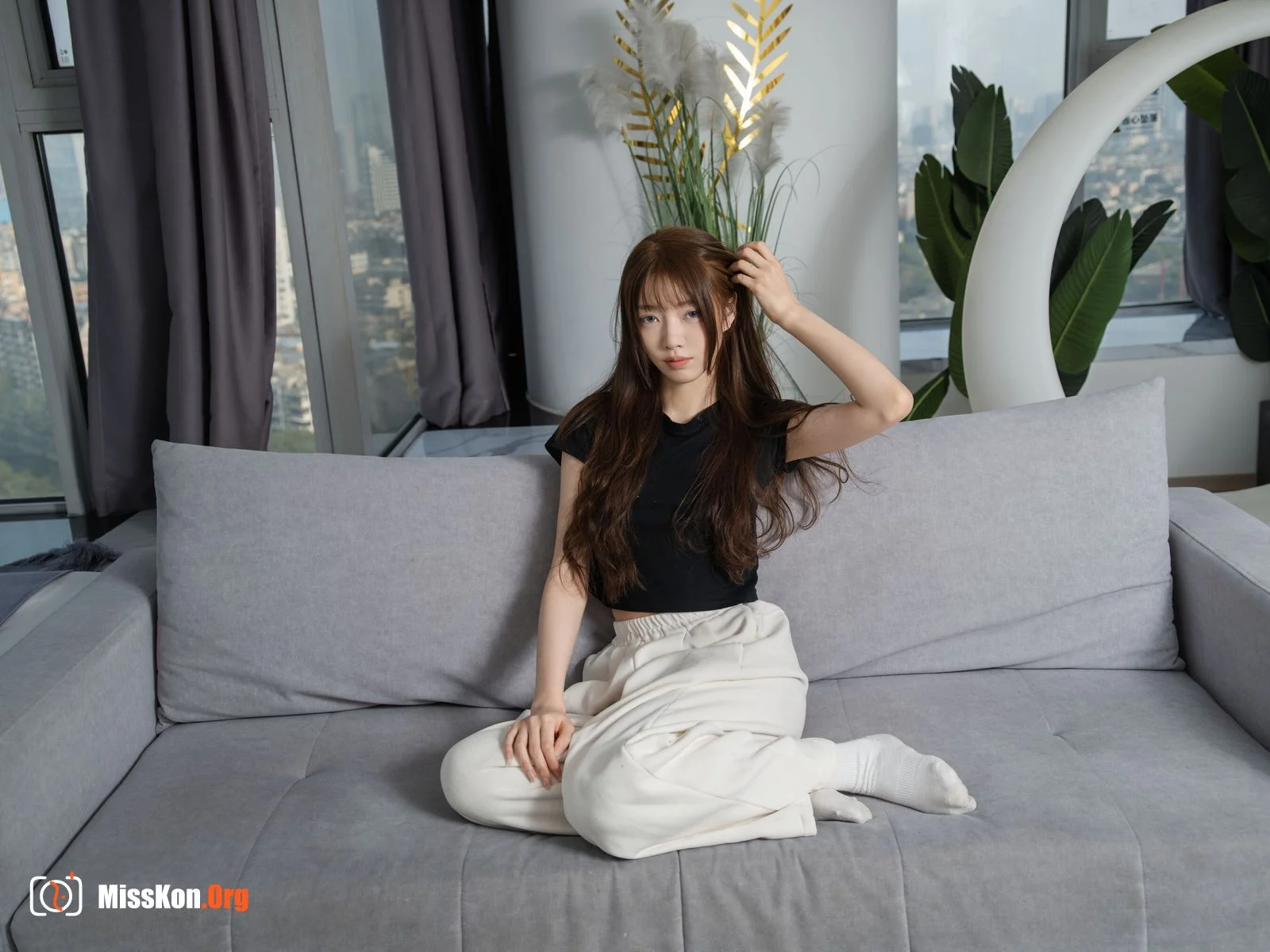 Chinese model Runrun's large-scale private photo shoot - Photo 19
