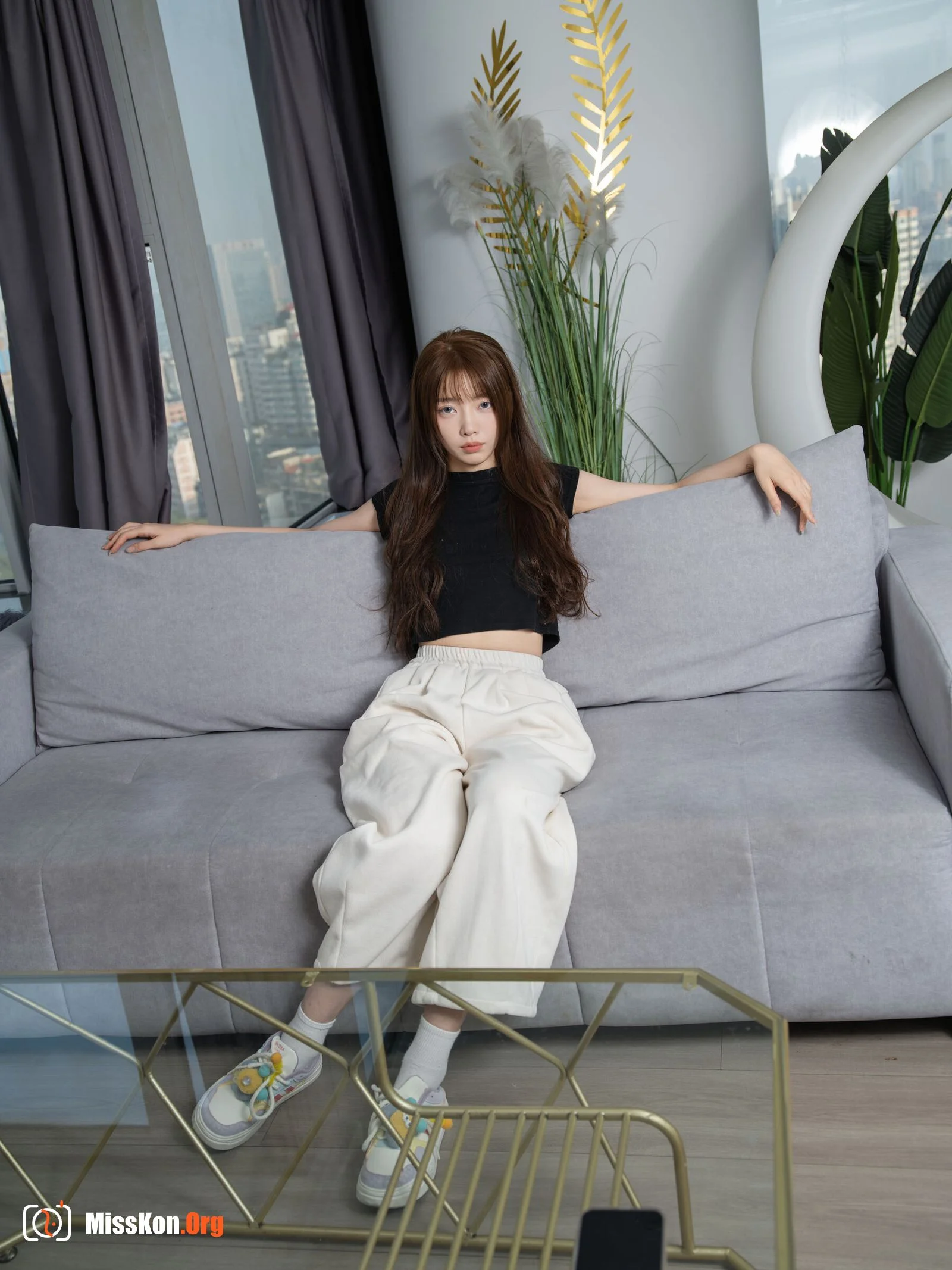 Chinese model Runrun's large-scale private photo shoot - Photo 9