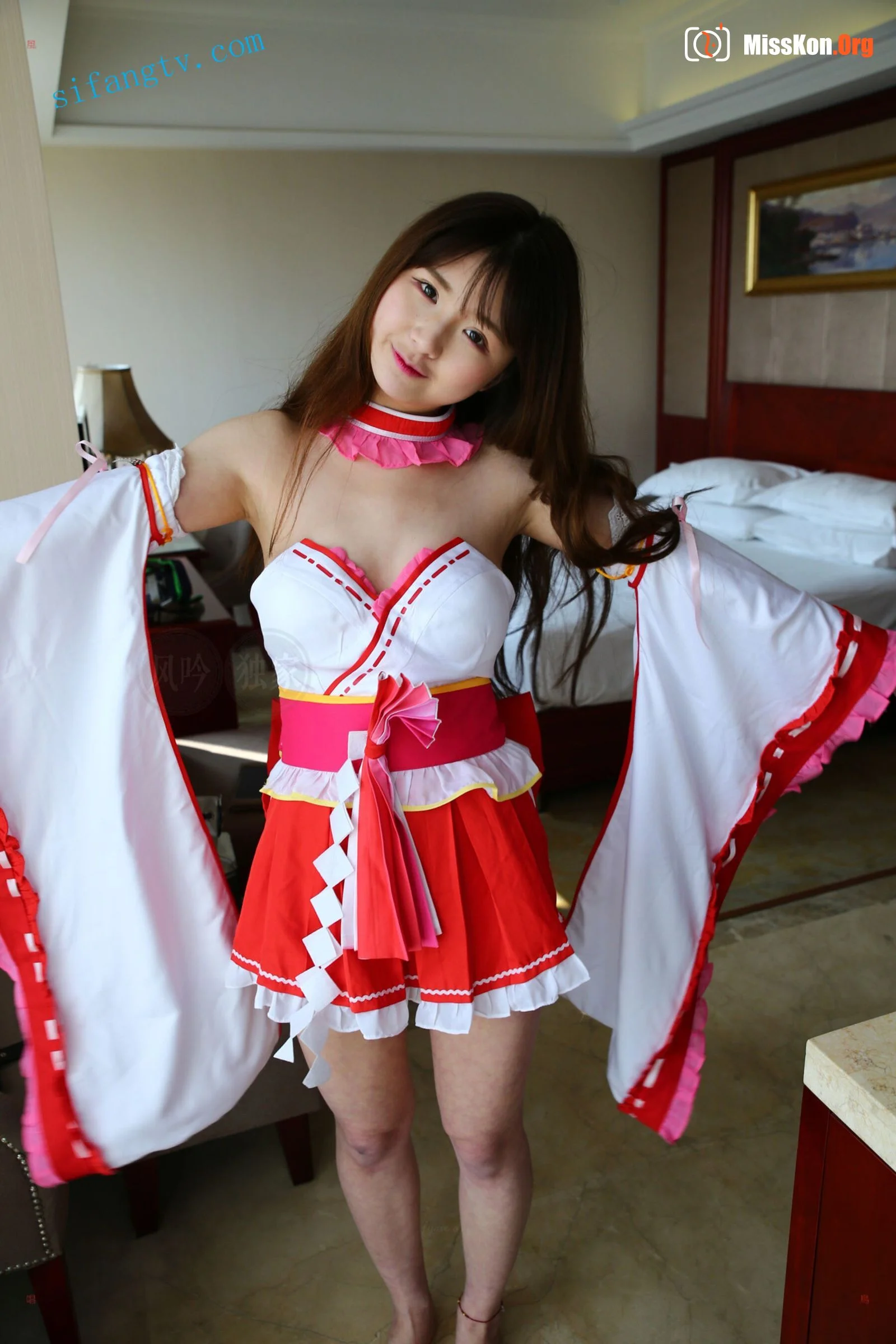 Chinese model Wang large-scale human body private photo set - Photo 7
