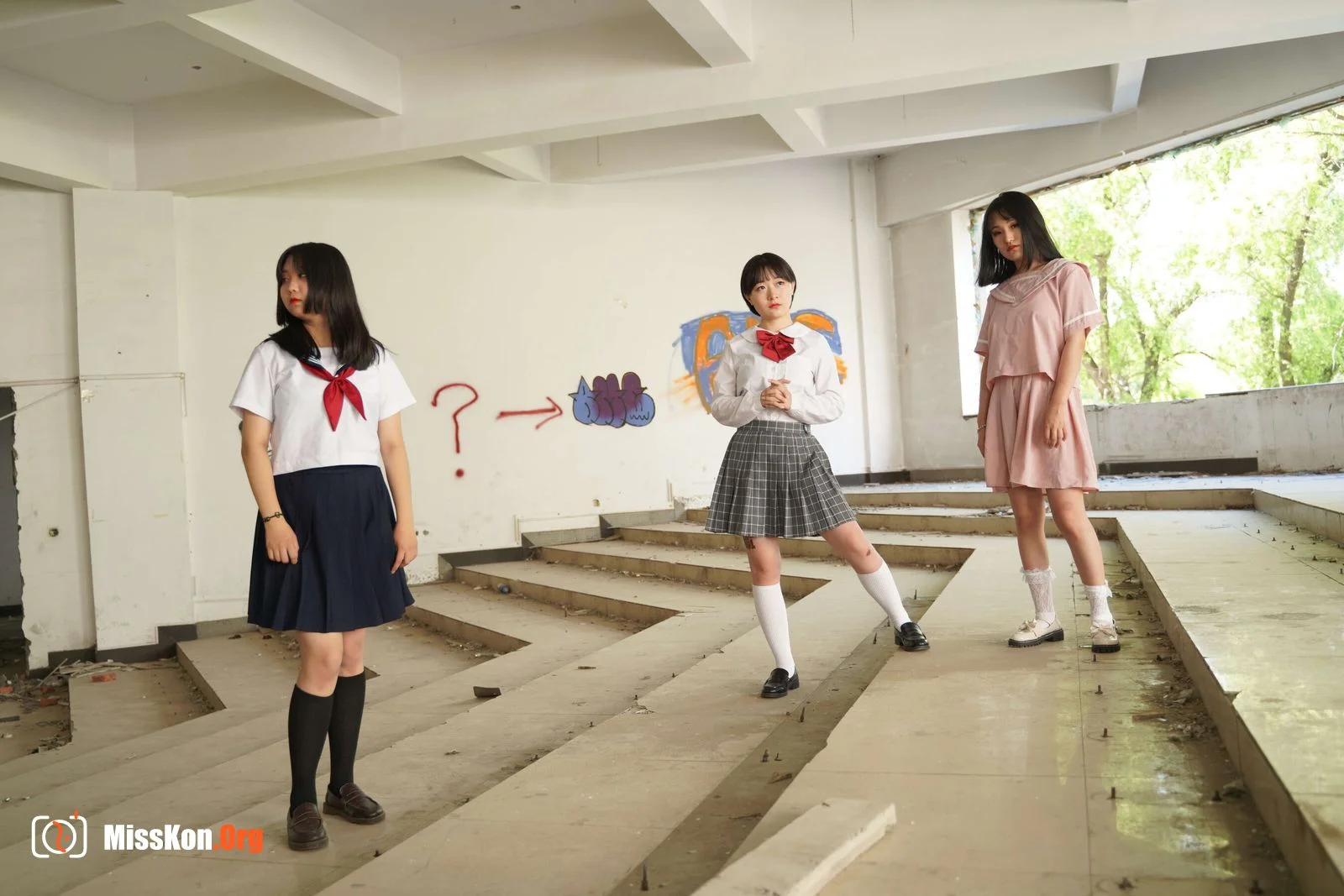 Chinese models Luo Luo & Tian Tian & Qi Qi's large-scale private photo shoot (2019-07-11) - Photo 14