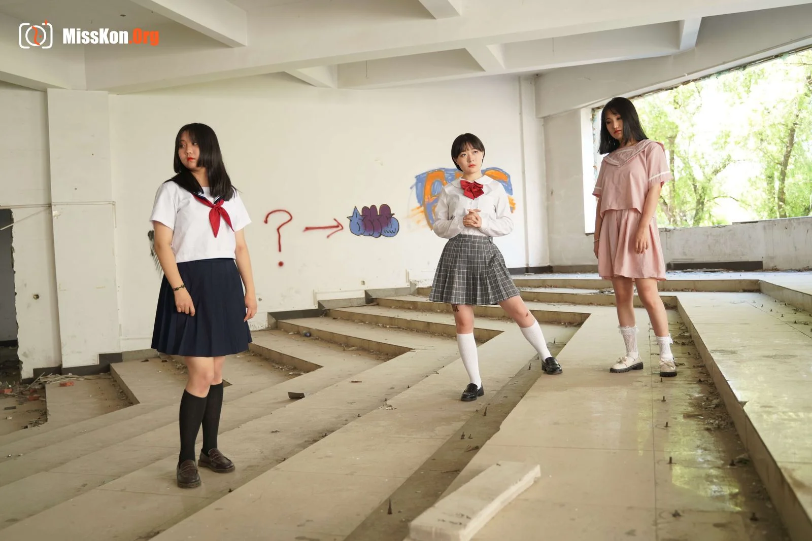 Chinese models Luo Luo & Tian Tian & Qi Qi's large-scale private photo shoot (2019-07-11) - Photo 15