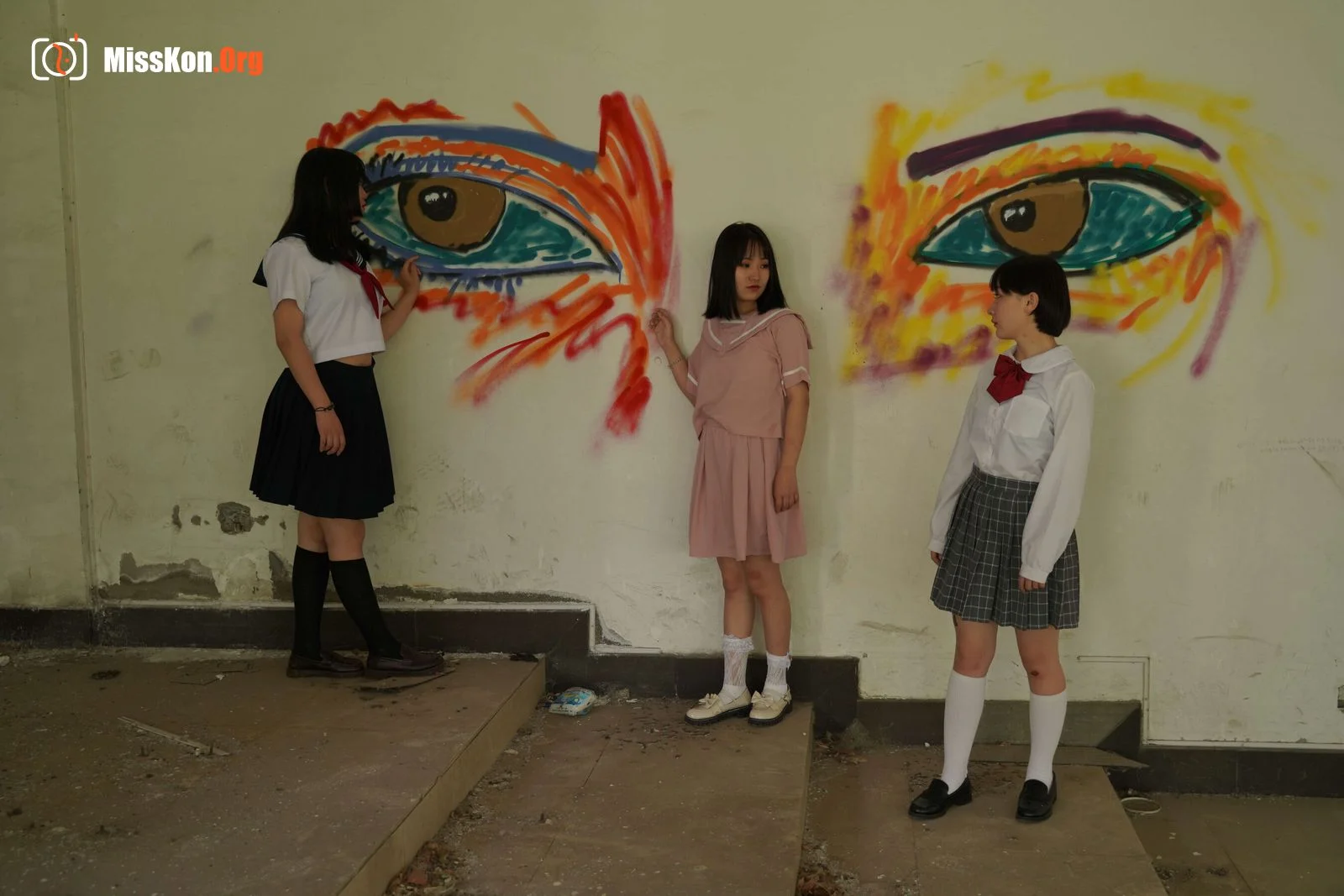 Chinese models Luo Luo & Tian Tian & Qi Qi's large-scale private photo shoot (2019-07-11) - Photo 16