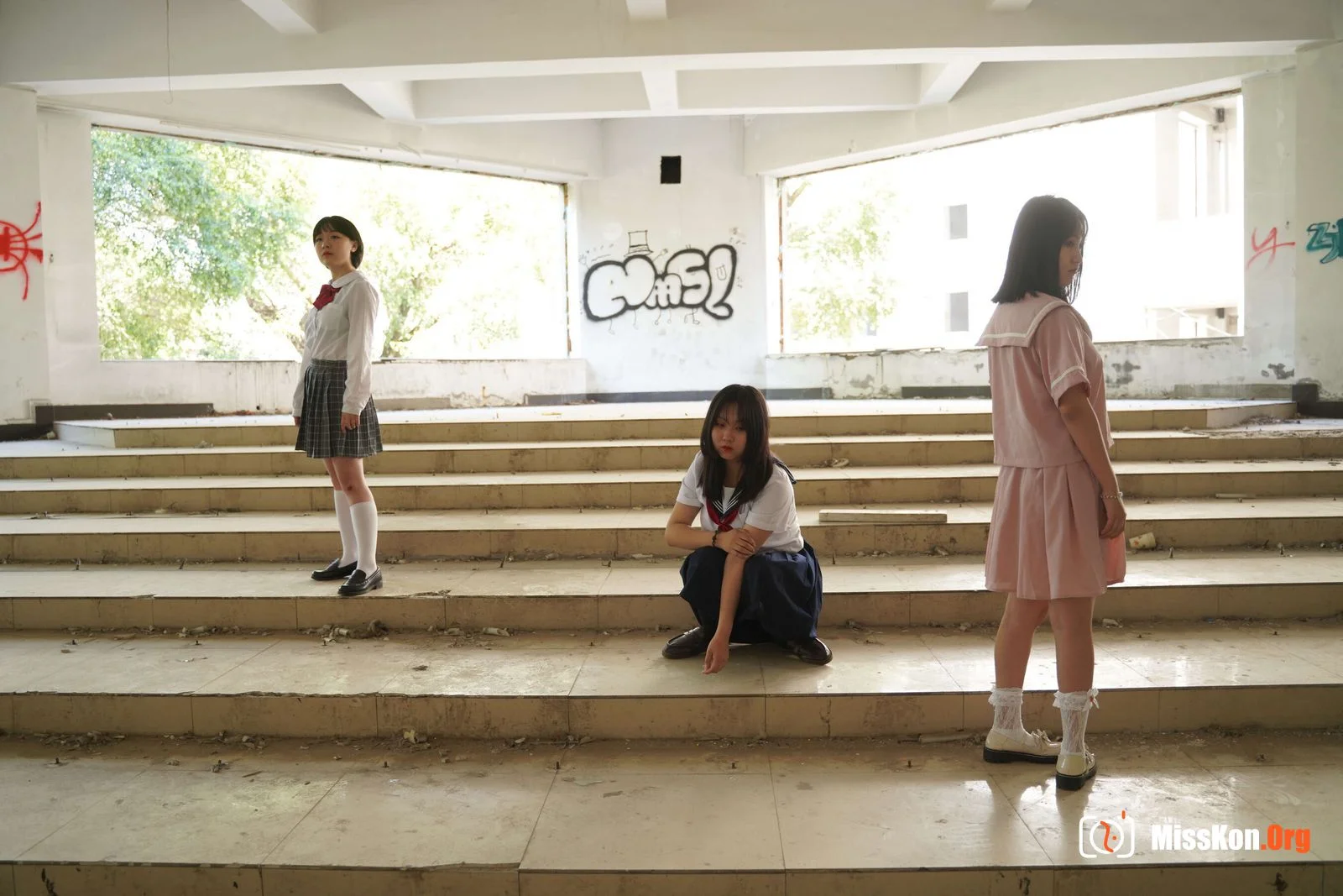 Chinese models Luo Luo & Tian Tian & Qi Qi's large-scale private photo shoot (2019-07-11) - Photo 6
