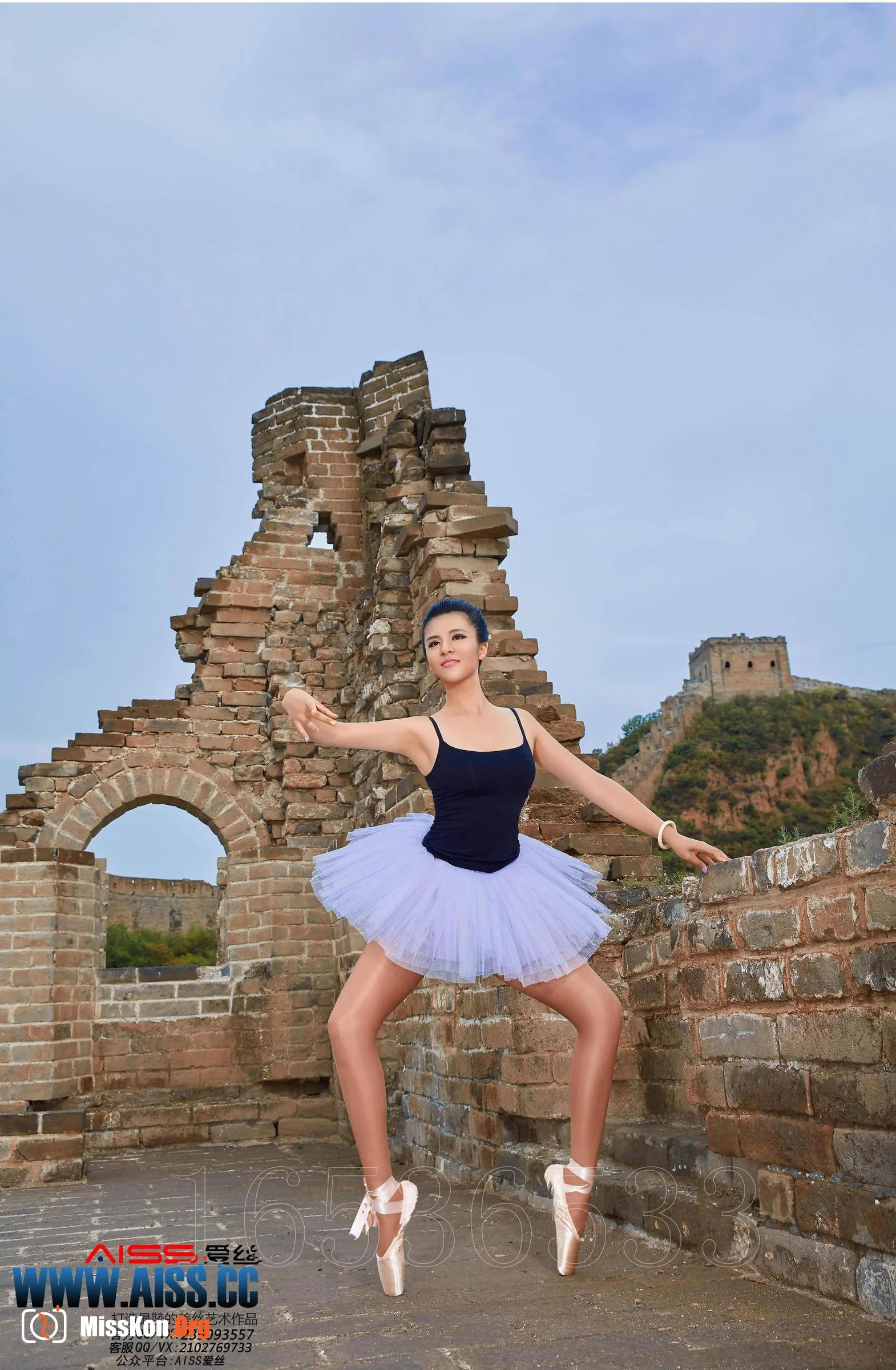 Diamond version: F6013: Top of the Great Wall, Dance of Stockings (F6013) - Photo 5