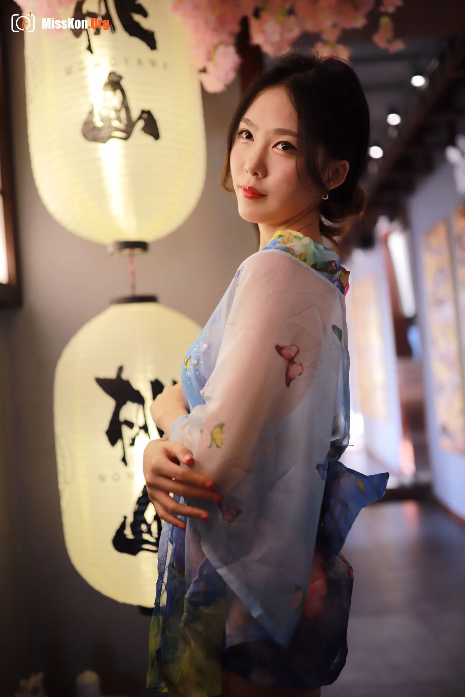 Douniang Lishi: Aqua Kimono - Photo 14