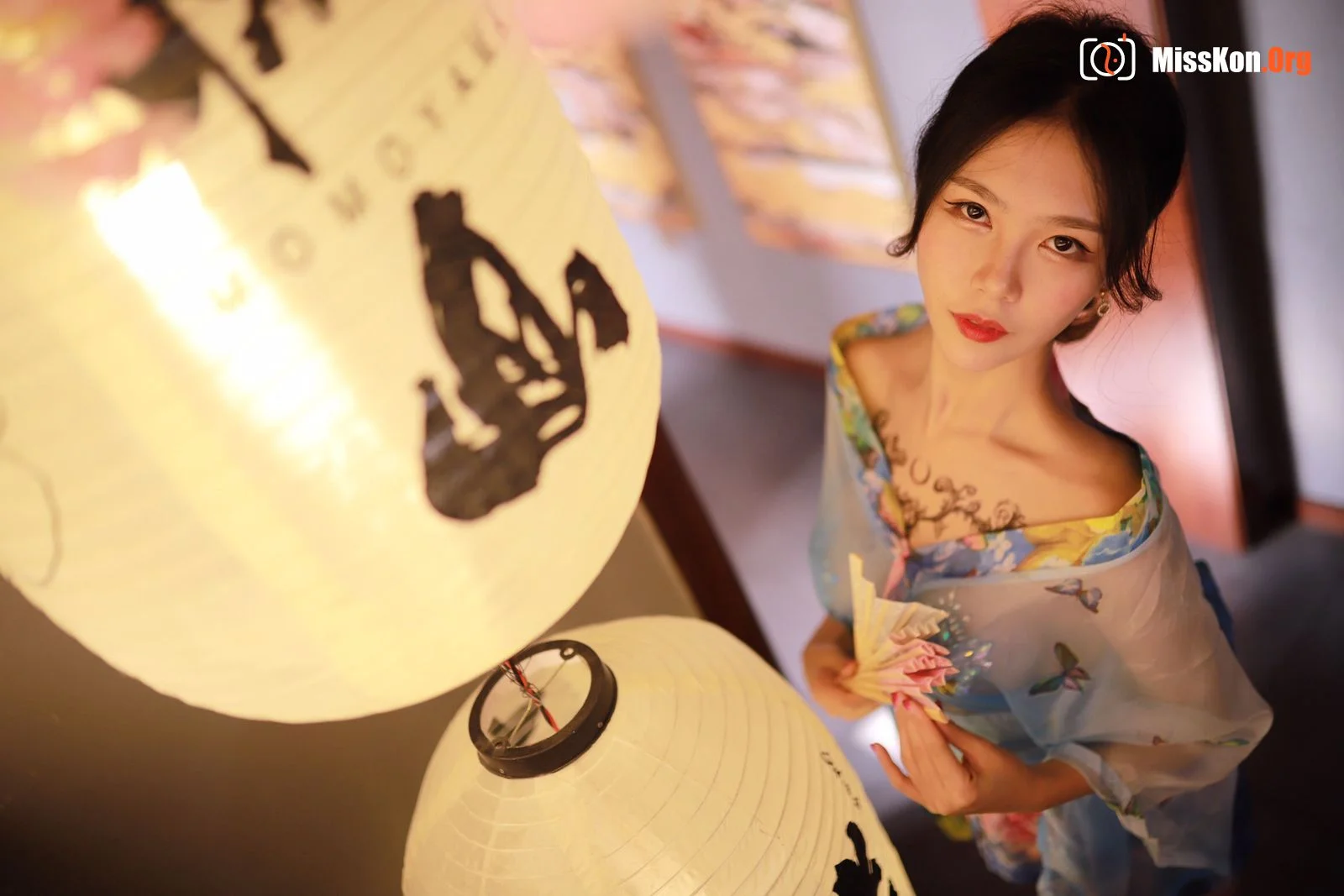 Douniang Lishi: Aqua Kimono - Photo 19