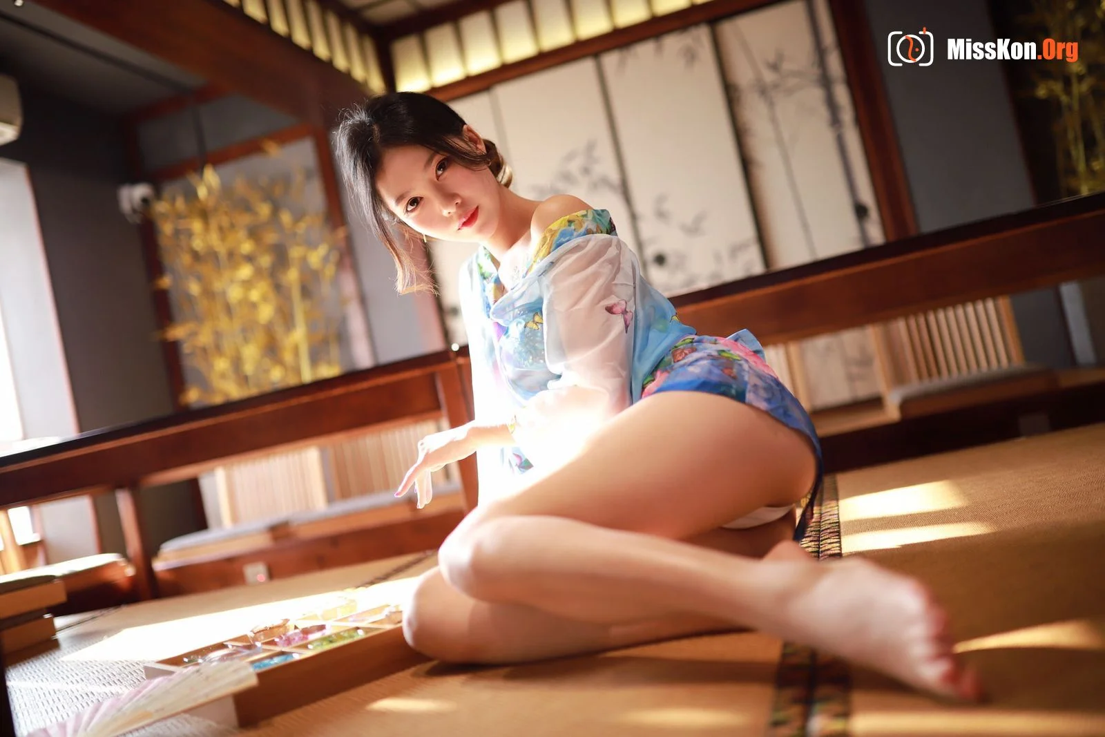 Douniang Lishi: Aqua Kimono - Photo 9