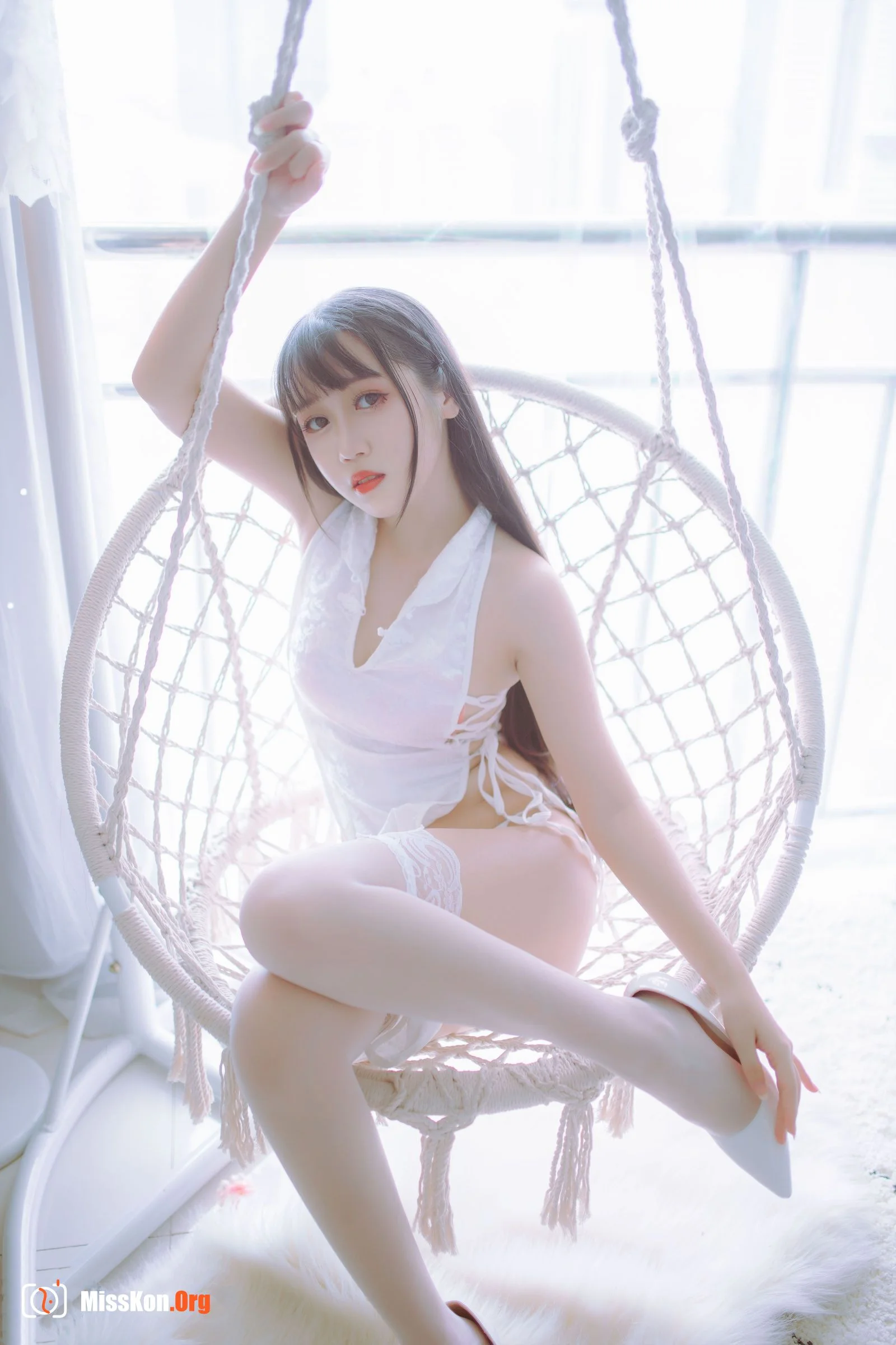抖娘·利世×不呆猫《黑白旗袍双子》 - 照片 10