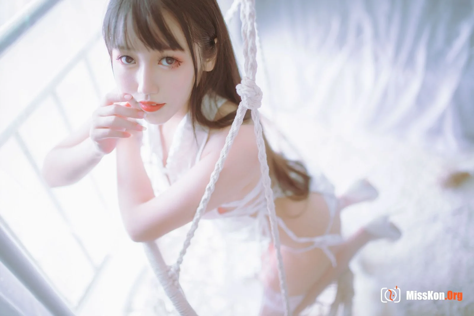 抖娘·利世×不呆猫《黑白旗袍双子》 - 照片 2
