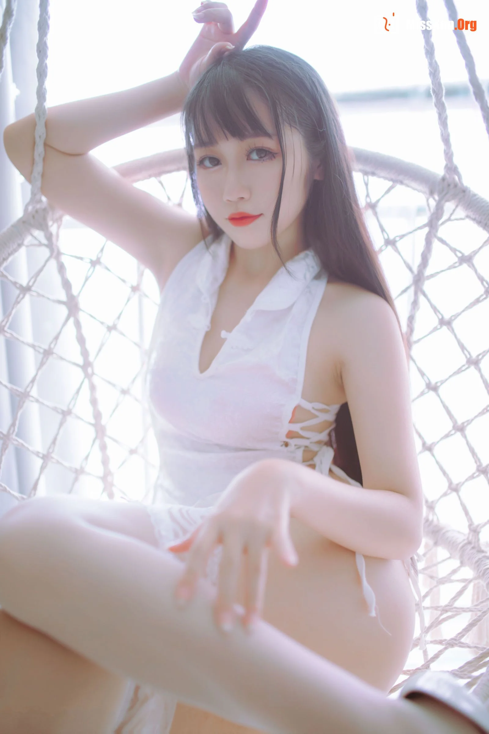 抖娘·利世×不呆猫《黑白旗袍双子》 - 照片 5