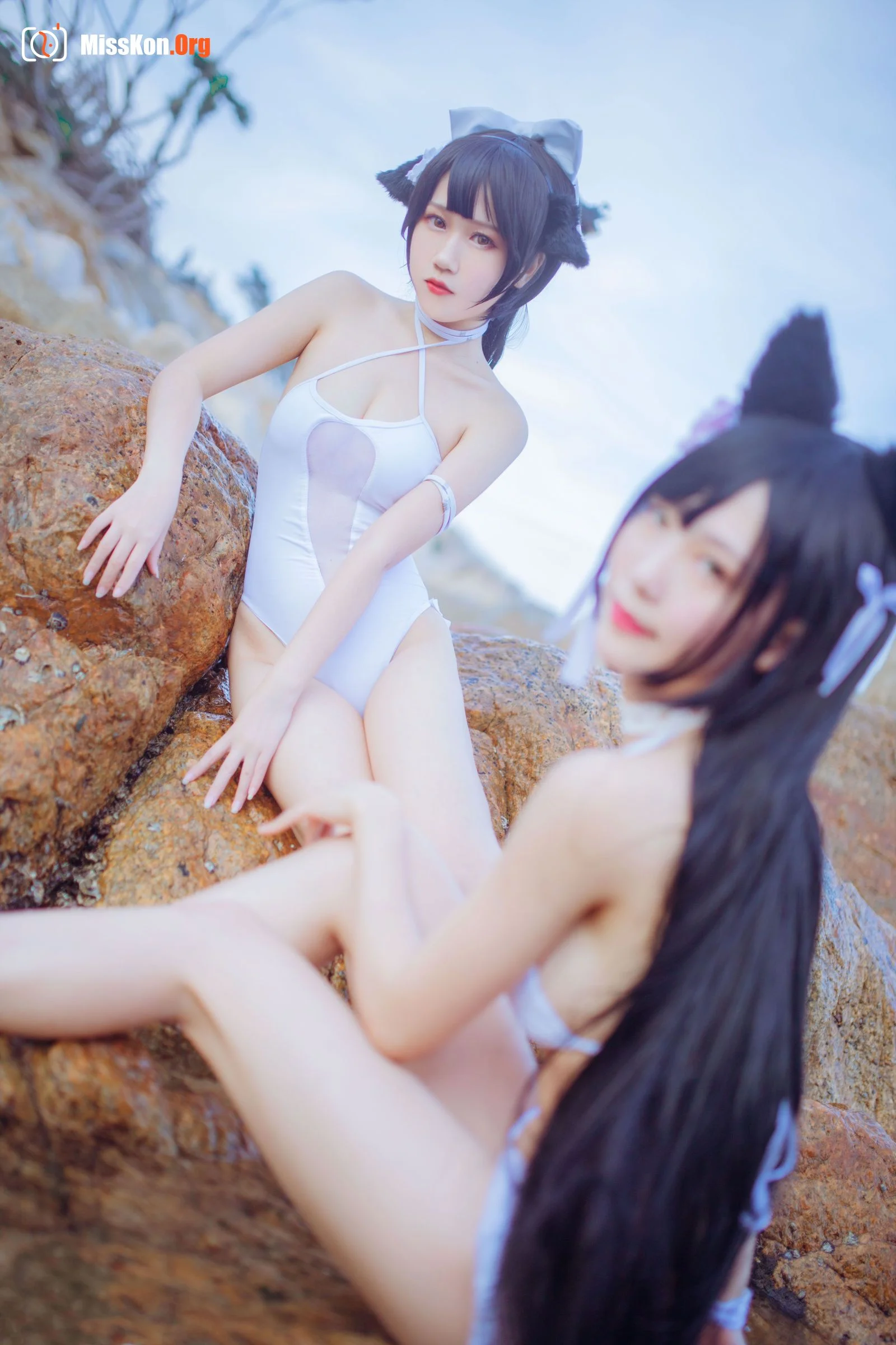 Douniang Lishi & Smart Cat: Mastiff beach swimsuit - Photo 10