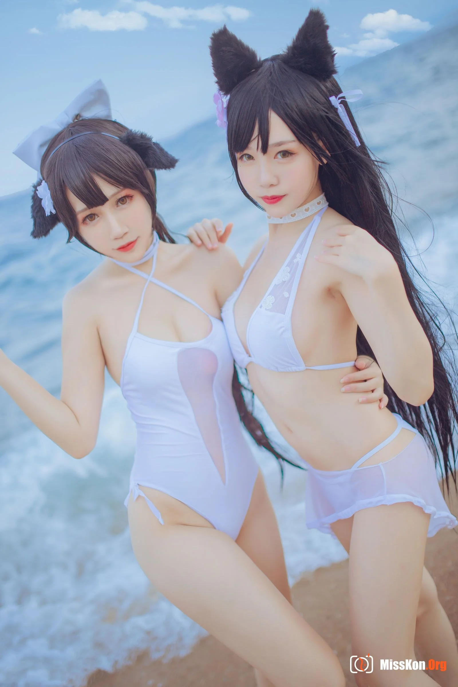 Douniang Lishi & Smart Cat: Mastiff beach swimsuit - Photo 11